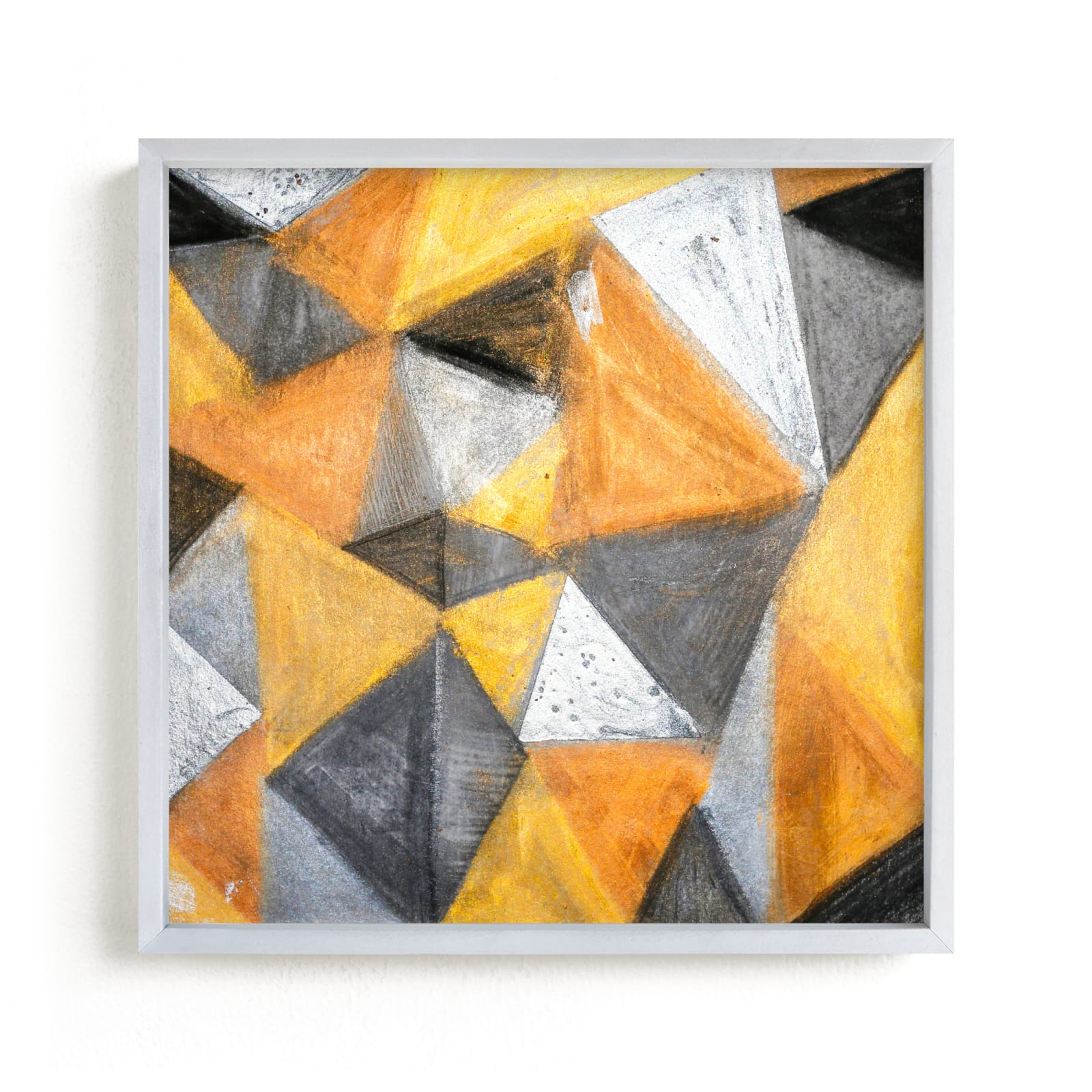 "Gold and Diamonds" - Limited Edition Art Print by Jennifer Matlock in beautiful frame options and a variety of sizes.