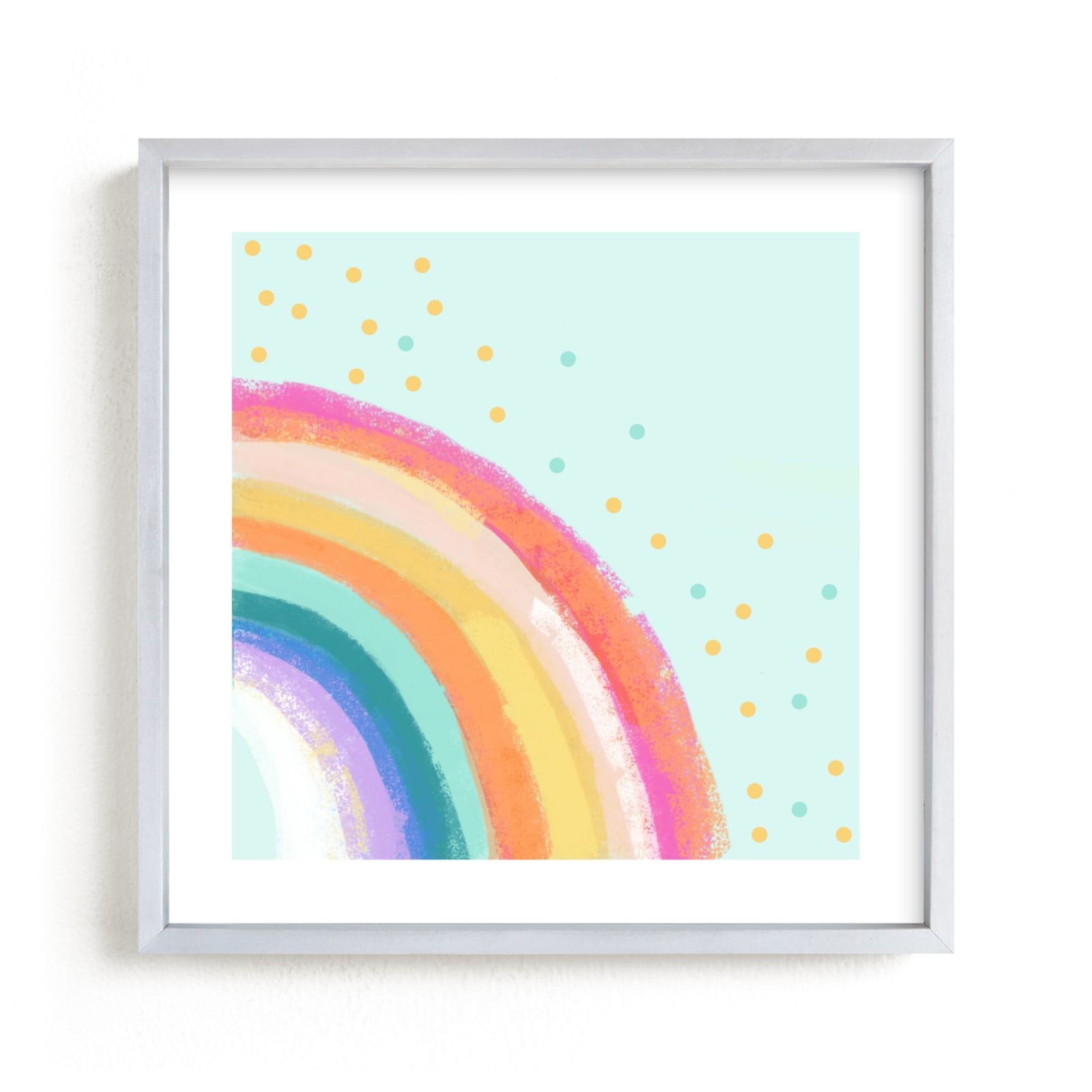 "Ventura Rainbow l" - Limited Edition Art Print by AlisonJerry in beautiful frame options and a variety of sizes.