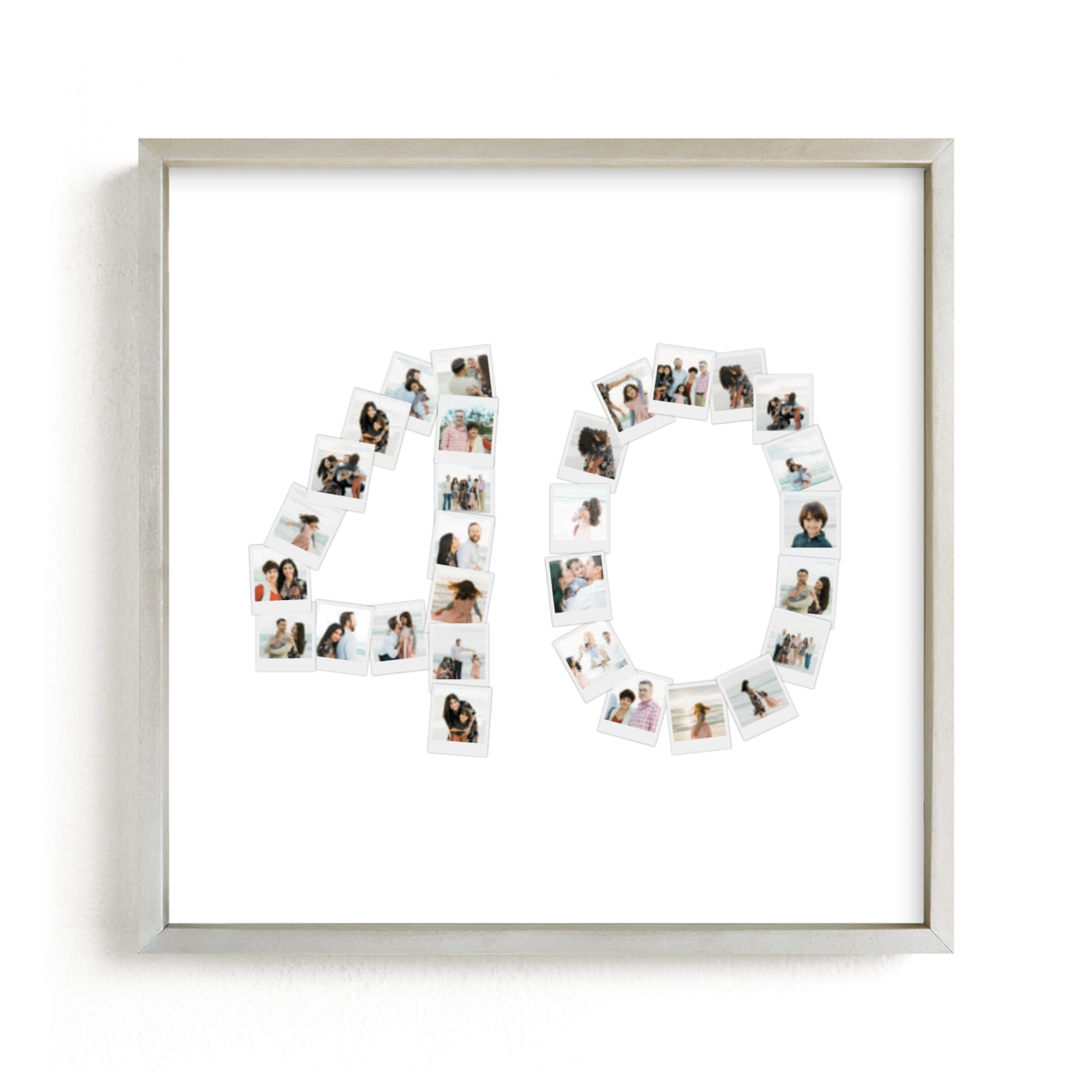 "40" - Custom Photo Art by Minted in beautiful frame options and a variety of sizes.