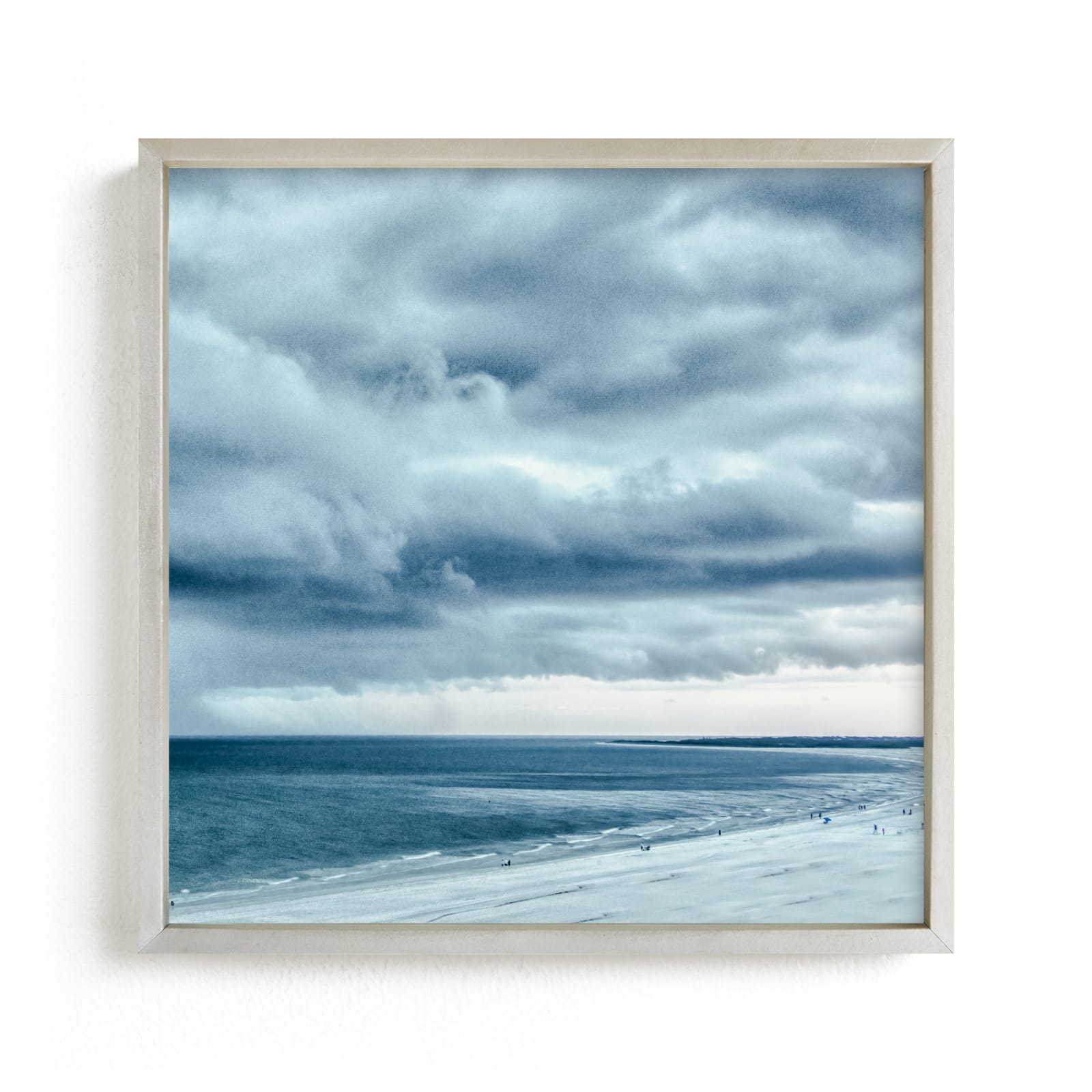 "Blue Beach Storm" - Limited Edition Art Print by Mary Ann Glynn-Tusa in beautiful frame options and a variety of sizes.