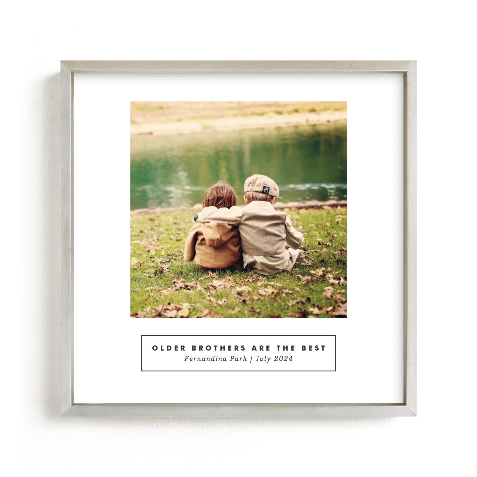 "Instagallery" - Custom Children's Photo Art by Alston Wise in beautiful frame options and a variety of sizes.