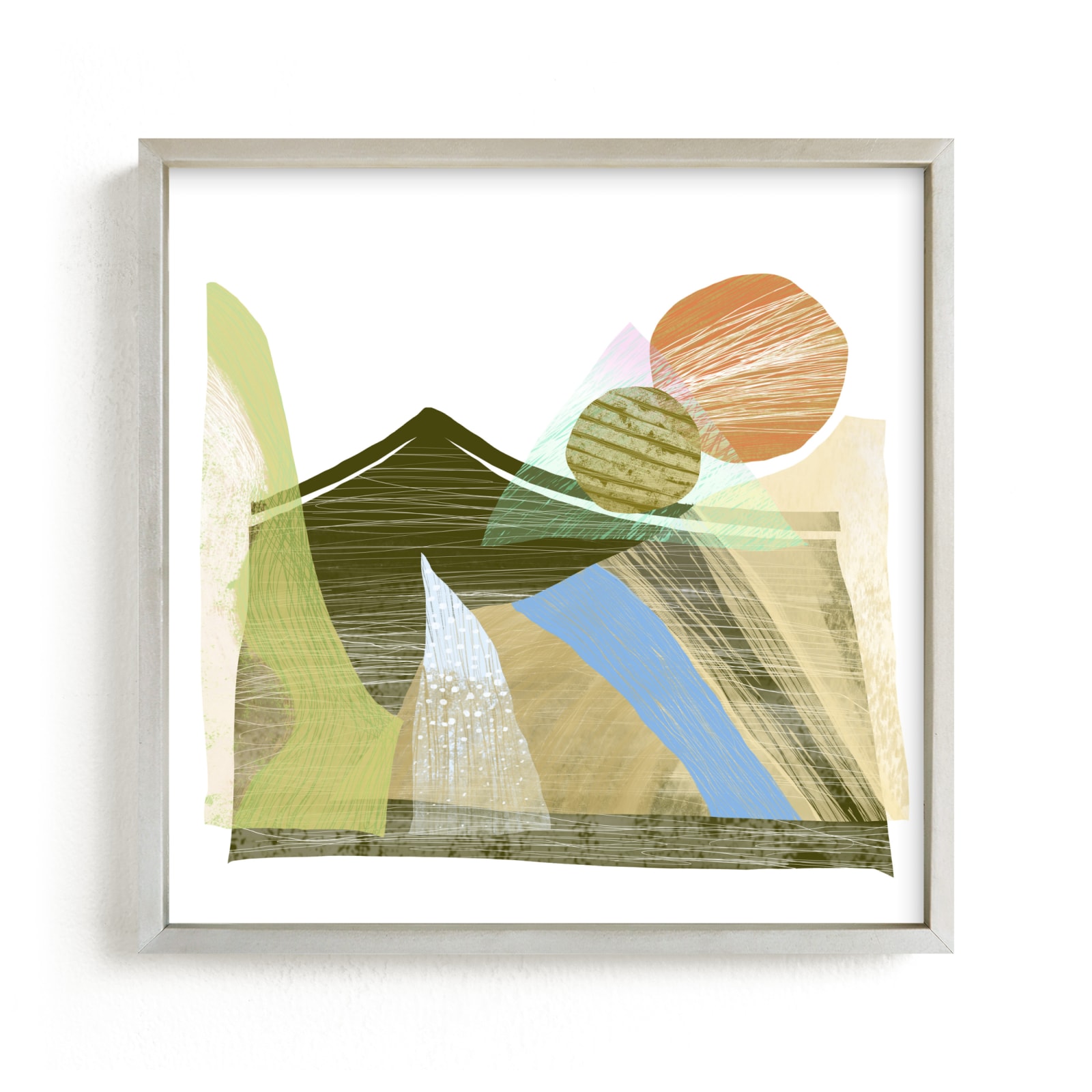 "Paint On Glass" - Art Print by Yanni Hui in beautiful frame options and a variety of sizes.
