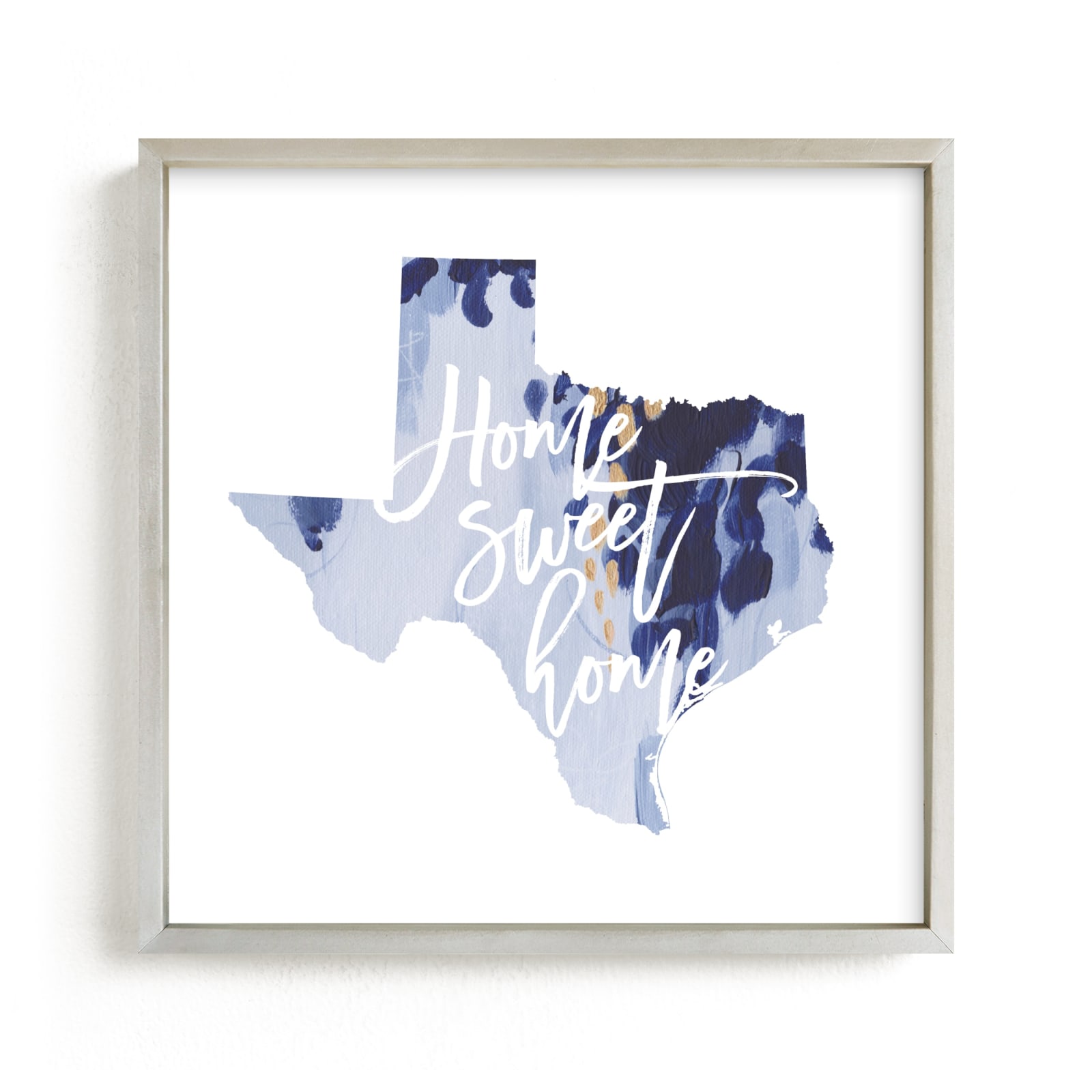 "Texas (Bluebells)" - Art Print by Holly Whitcomb in beautiful frame options and a variety of sizes.