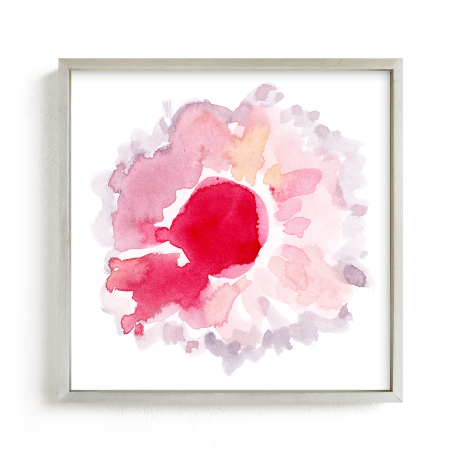 "Watercolor bloom" - Art Print by Yaling Hou Suzuki in beautiful frame options and a variety of sizes.