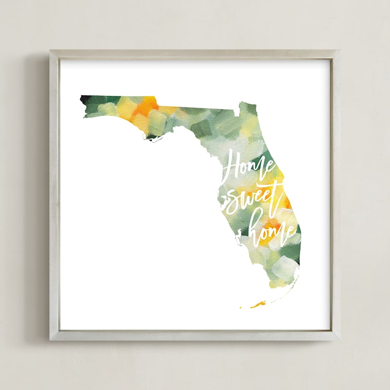 "Florida (Orange Blossom)" - Art Print by Holly Whitcomb in beautiful frame options and a variety of sizes.