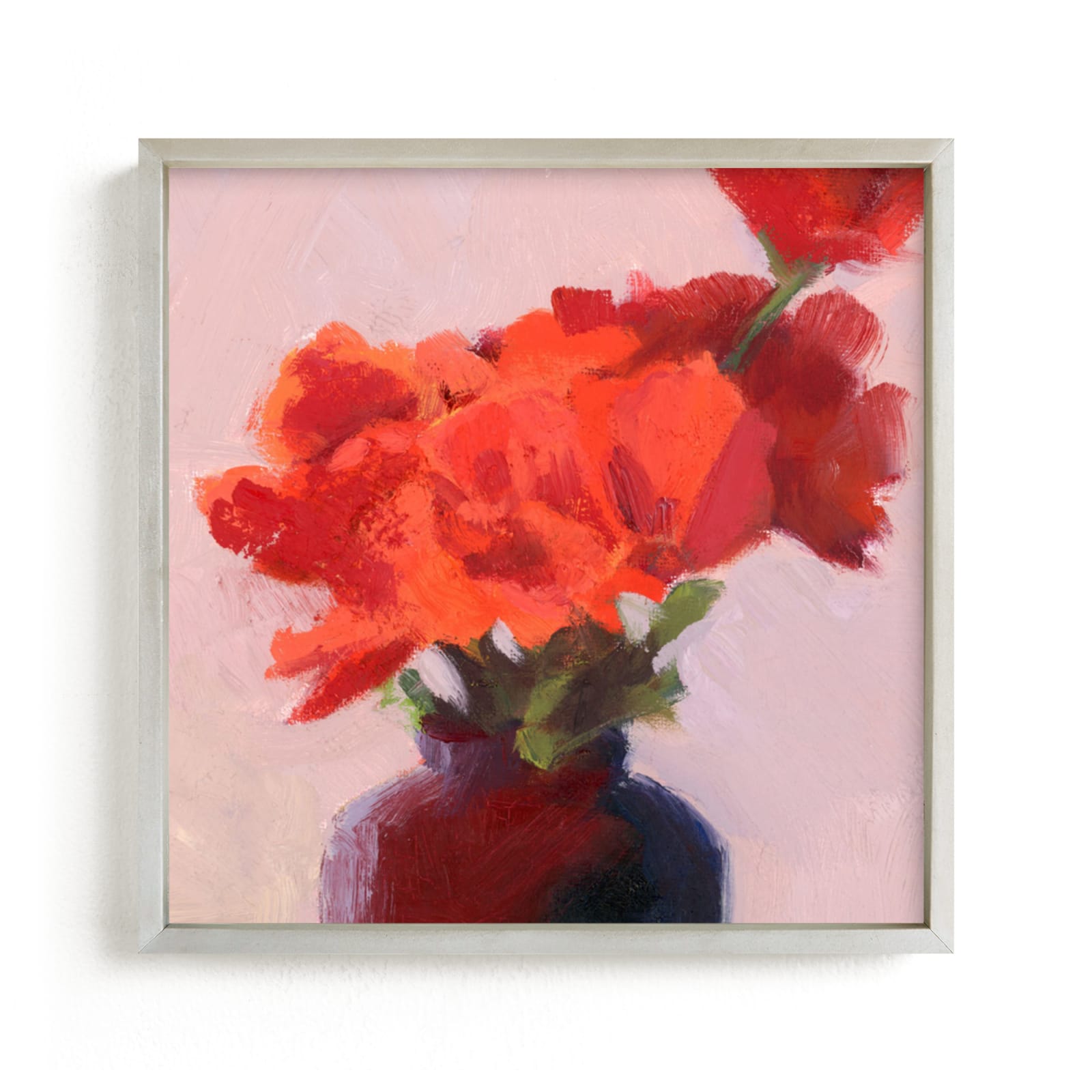 "Shades of Rosy" - Art Print by sue prue in beautiful frame options and a variety of sizes.
