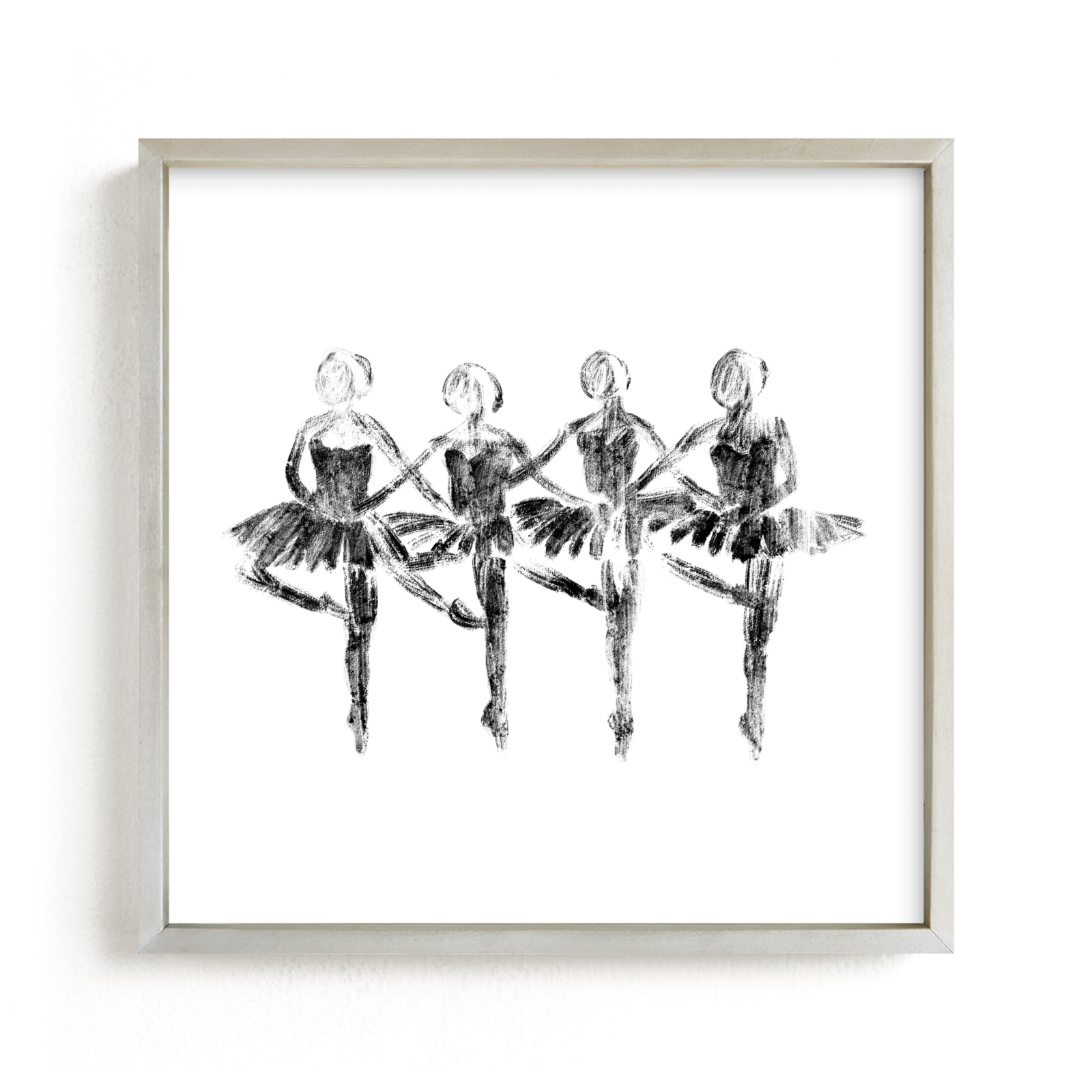 "Les Cygnets - custom order" - Art Print by Leanne Friedberg in beautiful frame options and a variety of sizes.