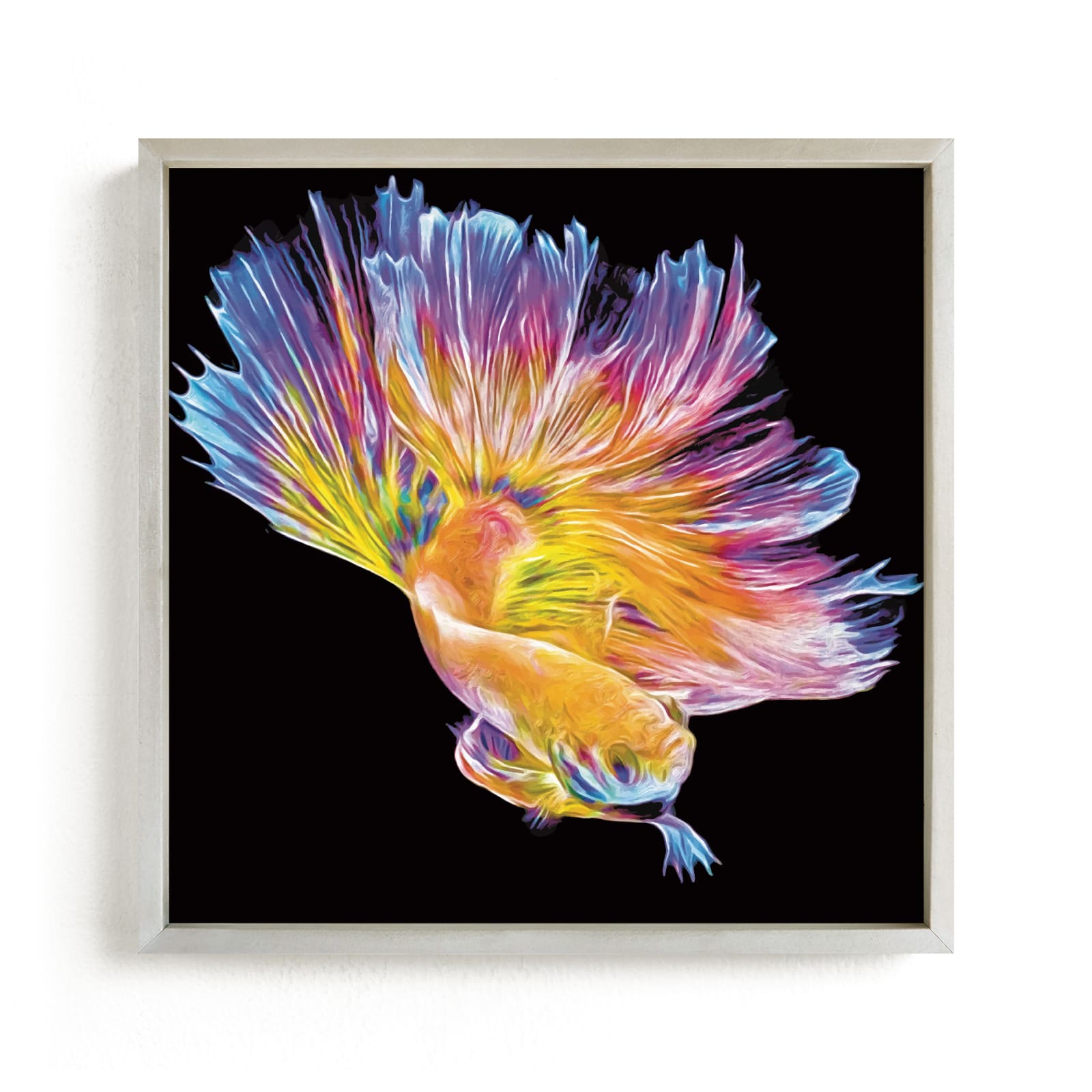 "Betta World" by Mariecor Agravante in beautiful frame options and a variety of sizes.