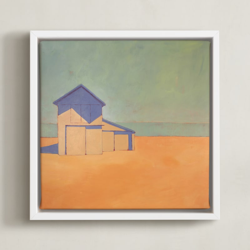 "Opalescence" - Art Print in Opal Iridescence by Carol C. Young - Framed Canvas