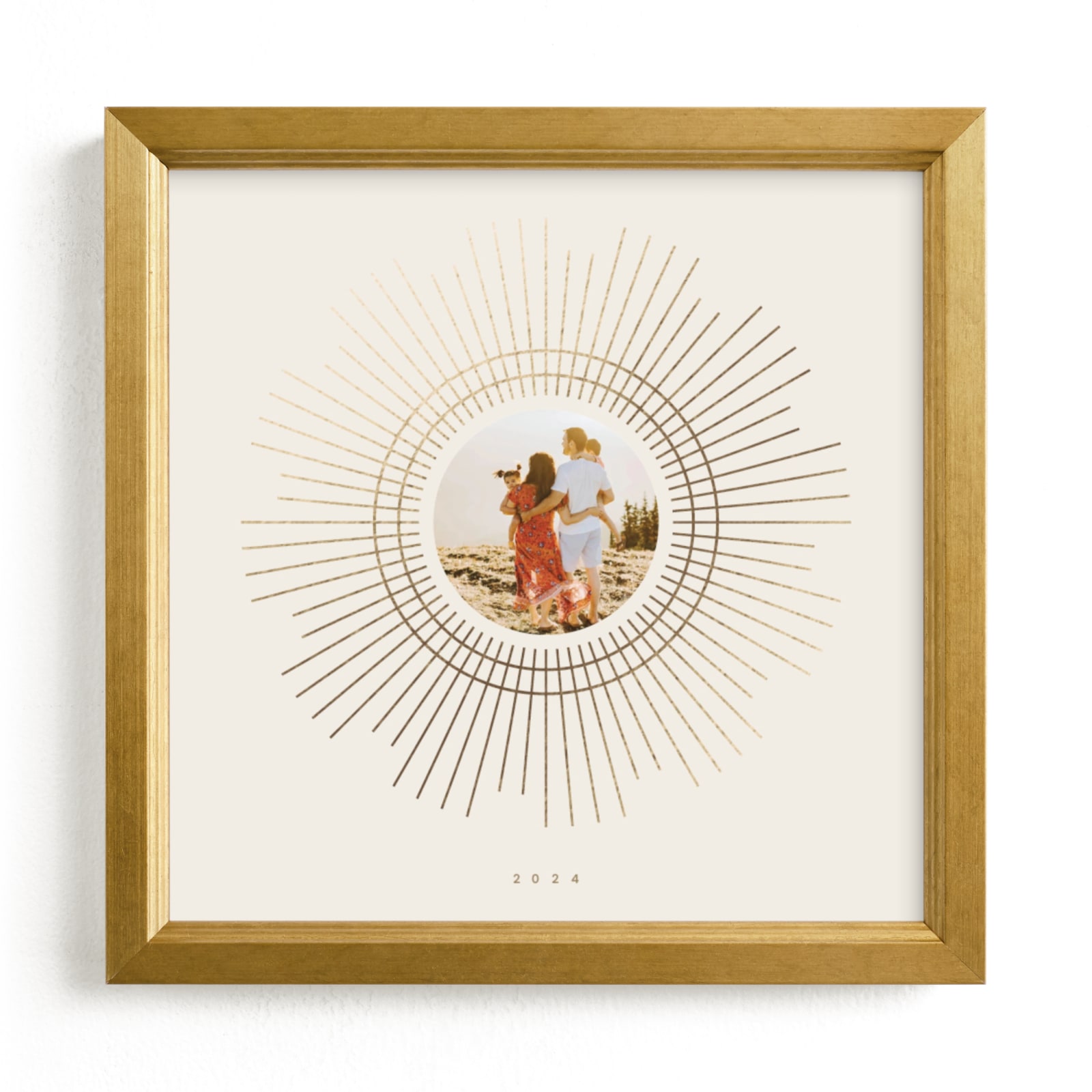 "Sunray" - Foil Pressed Photo Art Print by Adelyn T. in beautiful frame options and a variety of sizes.