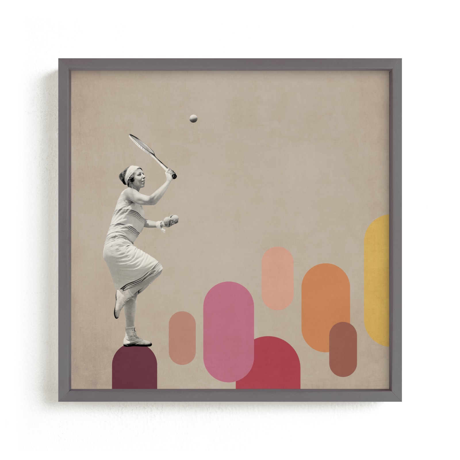 "The Game I" - Limited Edition Art Print by Paola Benenati in beautiful frame options and a variety of sizes.