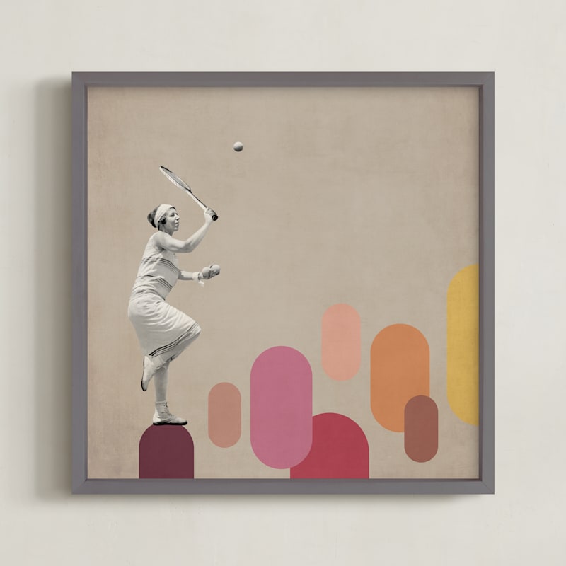 "The Game I" - Limited Edition Art Print by Paola Benenati in beautiful frame options and a variety of sizes.