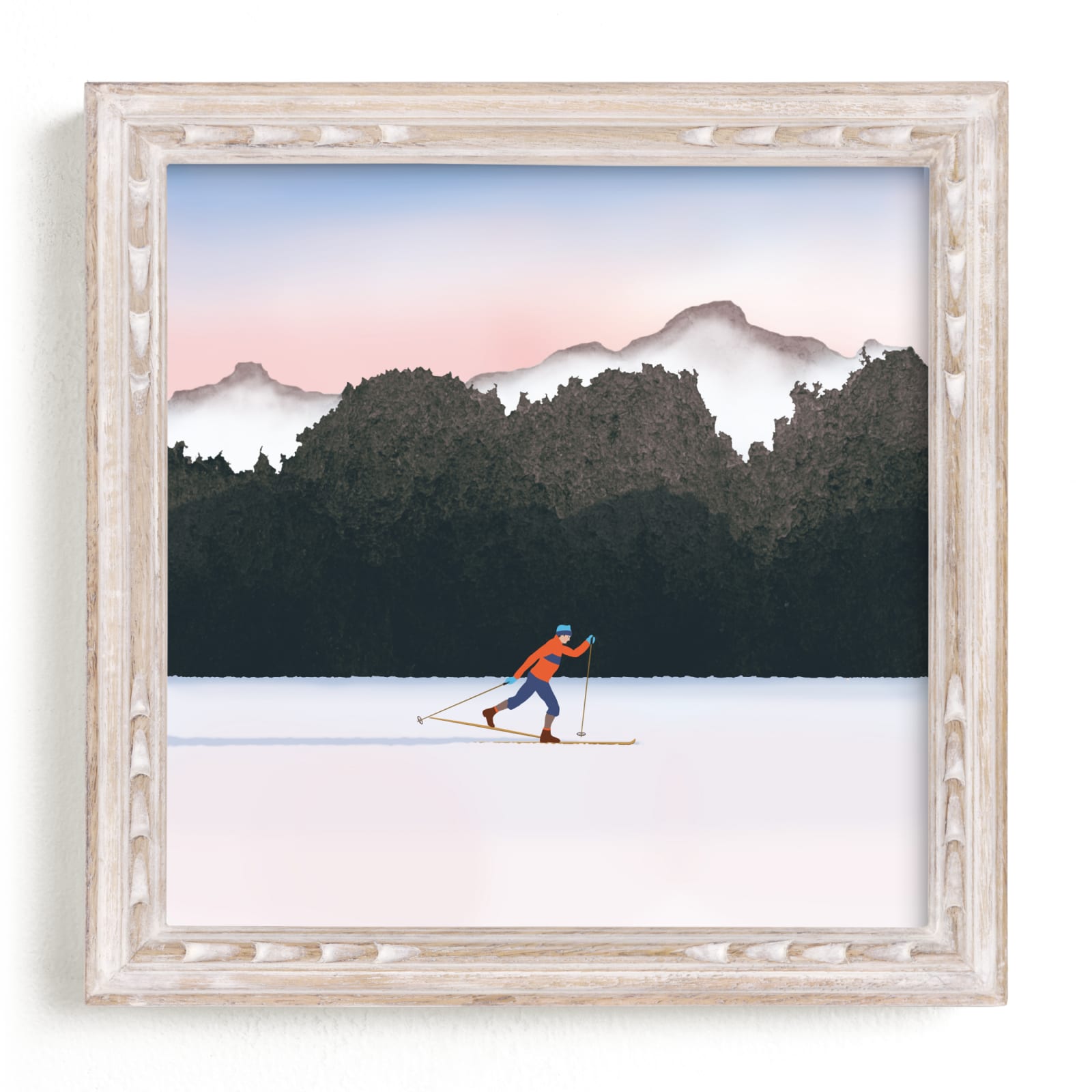 "Nordic Love" - Limited Edition Art Print by Shannon in beautiful frame options and a variety of sizes.