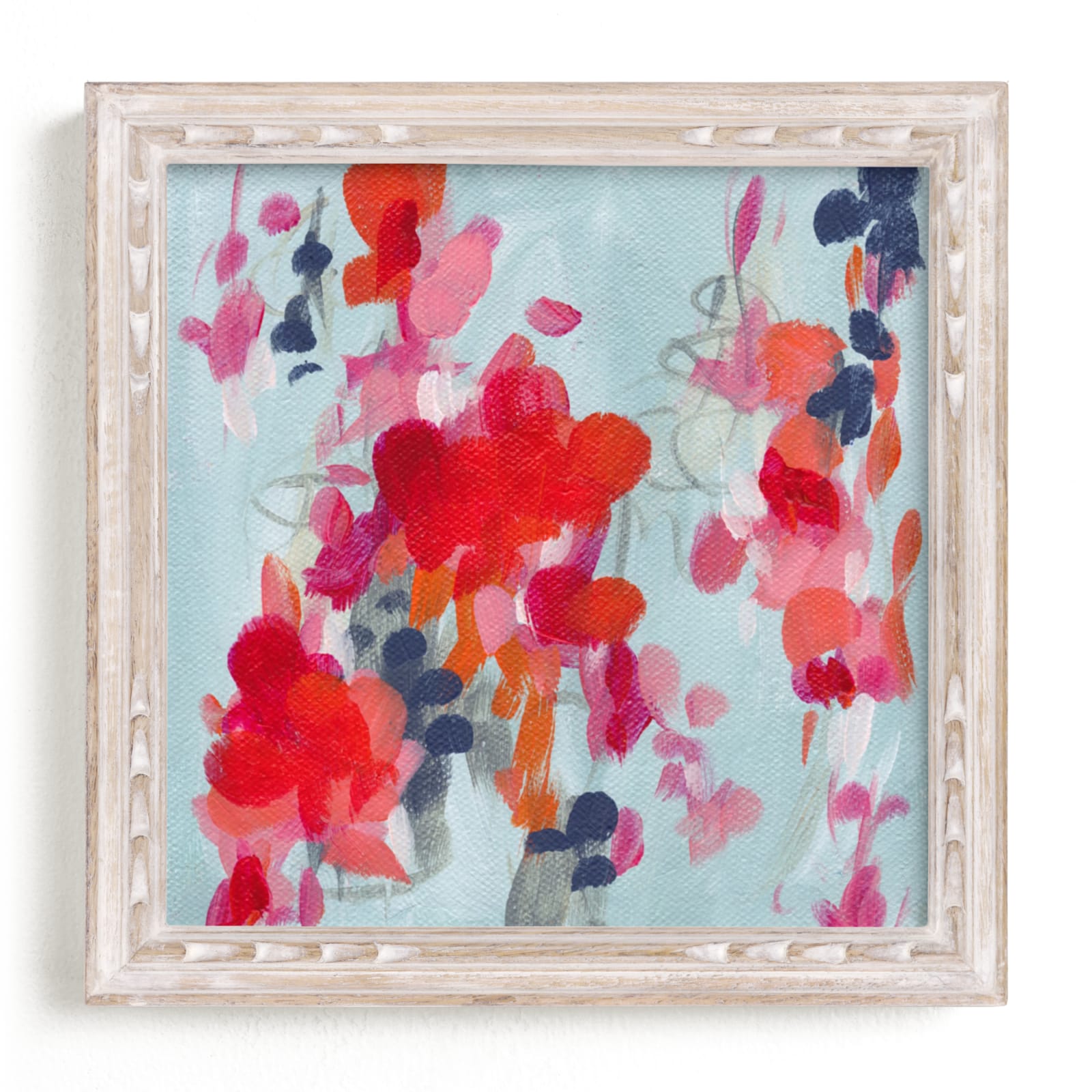 "Poppies II" - Art Print by Holly Whitcomb in beautiful frame options and a variety of sizes.
