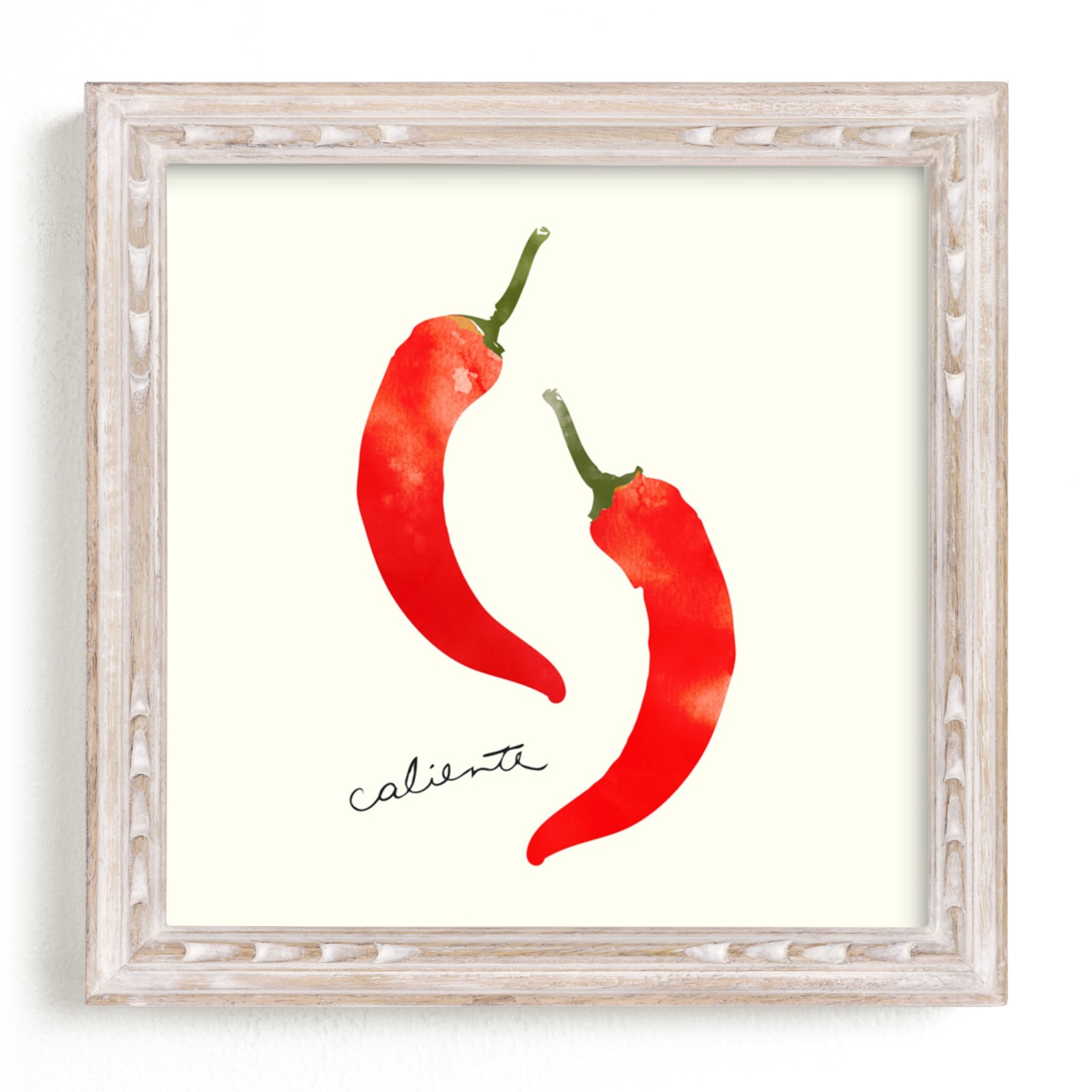 "Caliente" - Art Print by Red Impressionz in beautiful frame options and a variety of sizes.