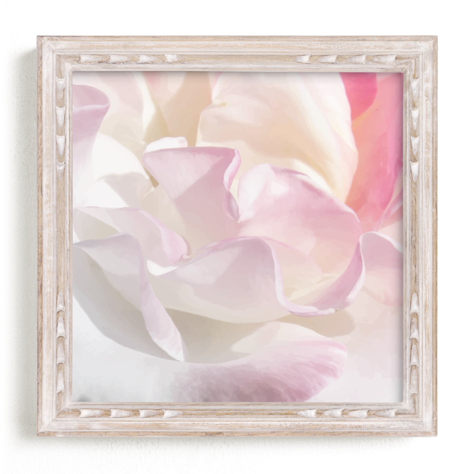 "Strawberry Cheesecake Petals" - Art Print by Mariecor Agravante in beautiful frame options and a variety of sizes.