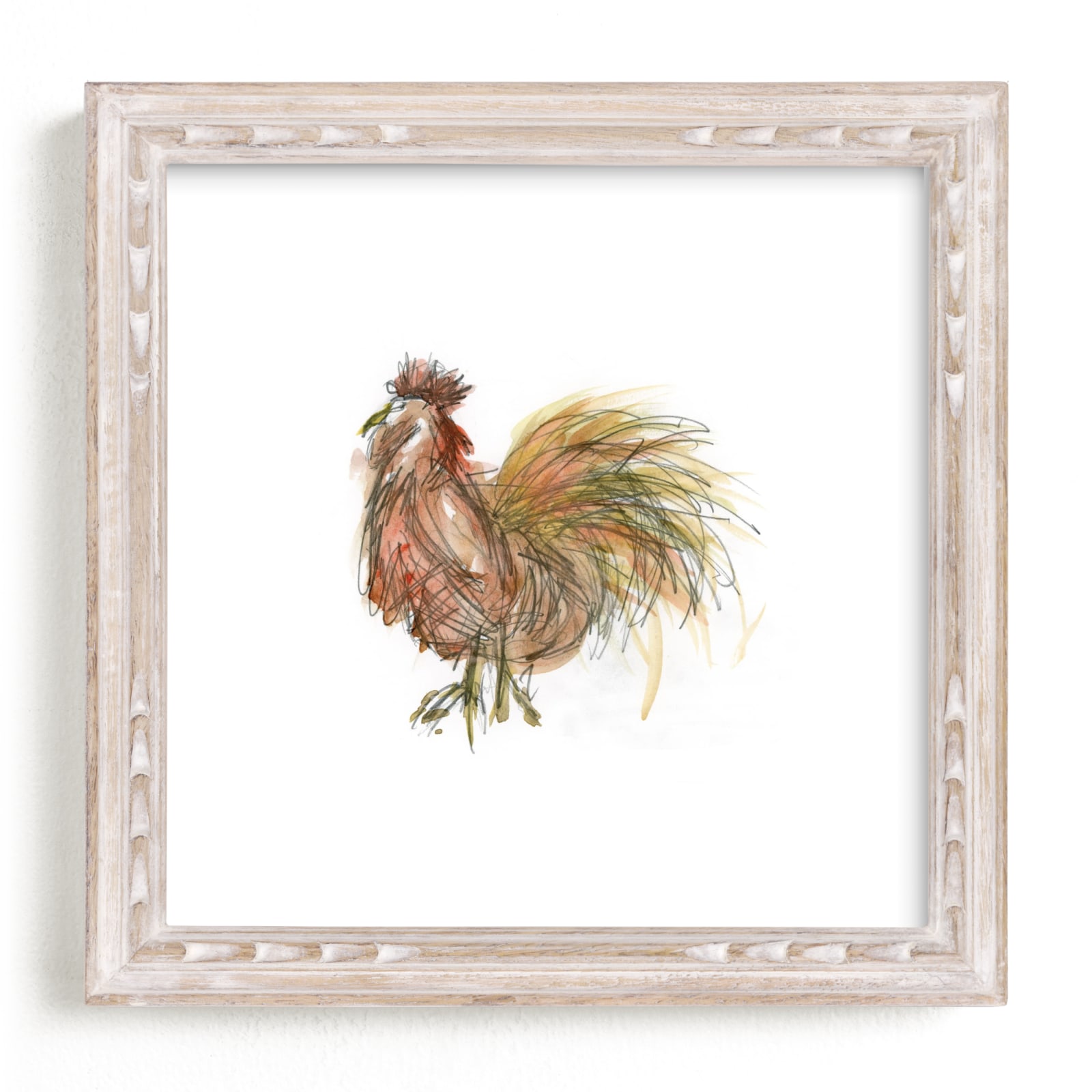 "Coop Cooper" - Art Print by Mande Calhoun in beautiful frame options and a variety of sizes.