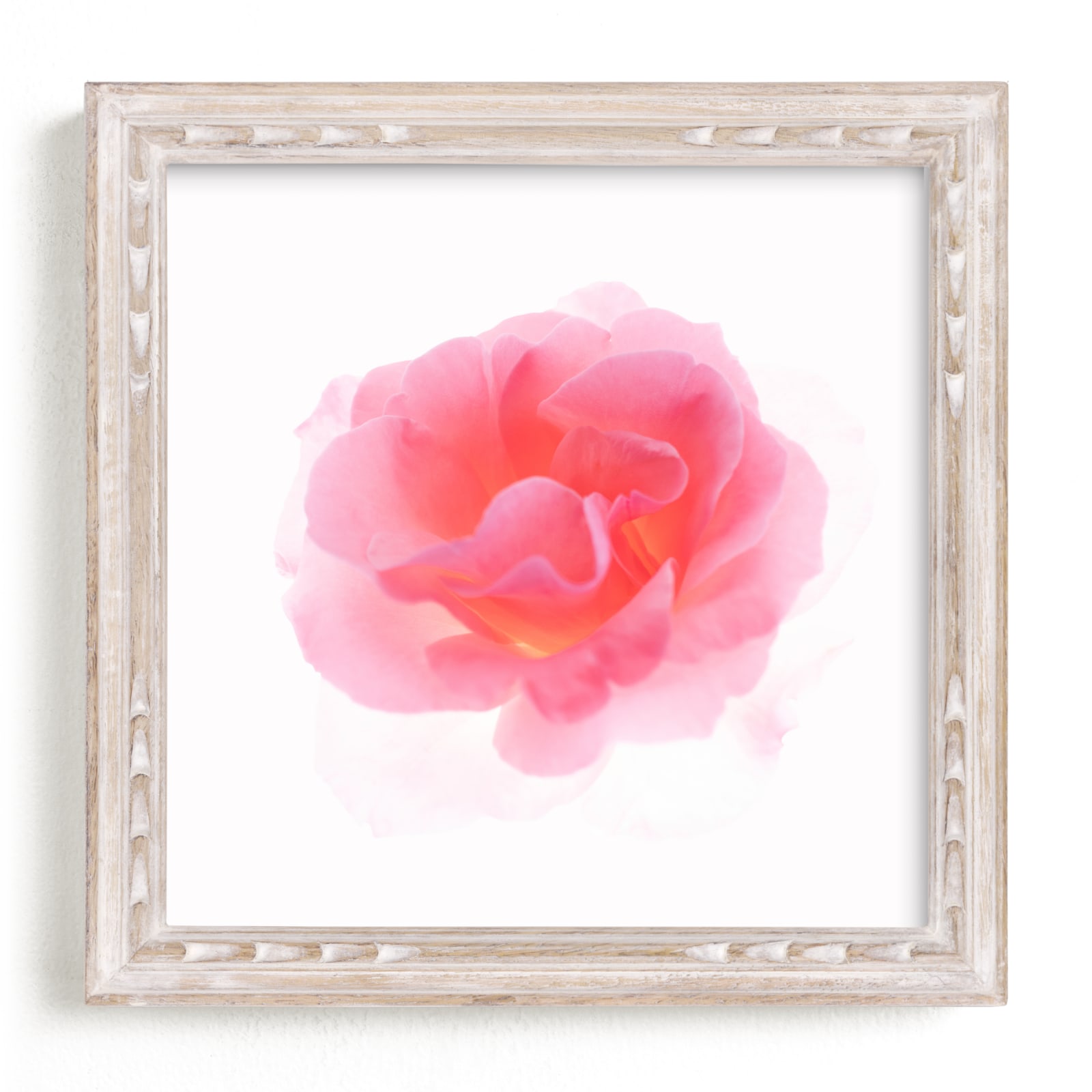 "Summer Rose" by Madeup Word in beautiful frame options and a variety of sizes.