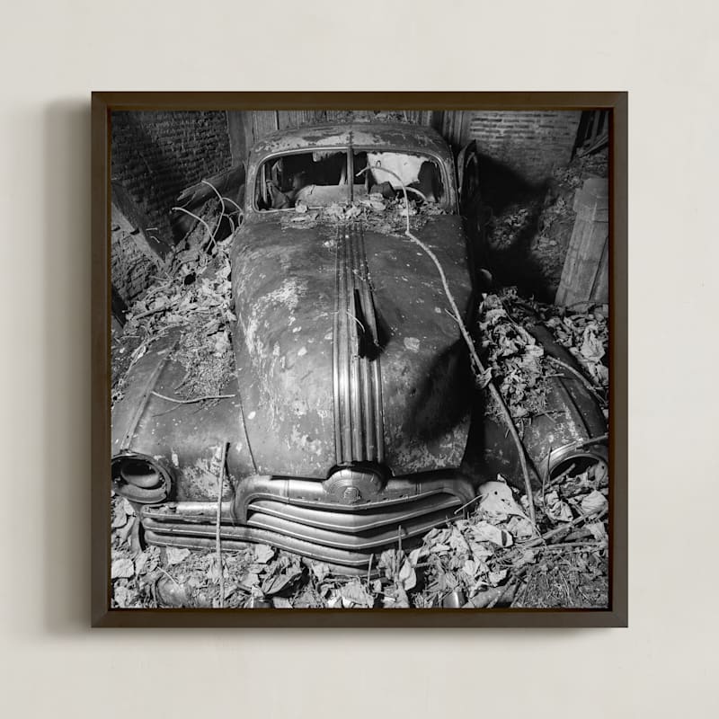 "ruined Pontiac" - Limited Edition Art Print by Alaric Yanos in beautiful frame options and a variety of sizes.