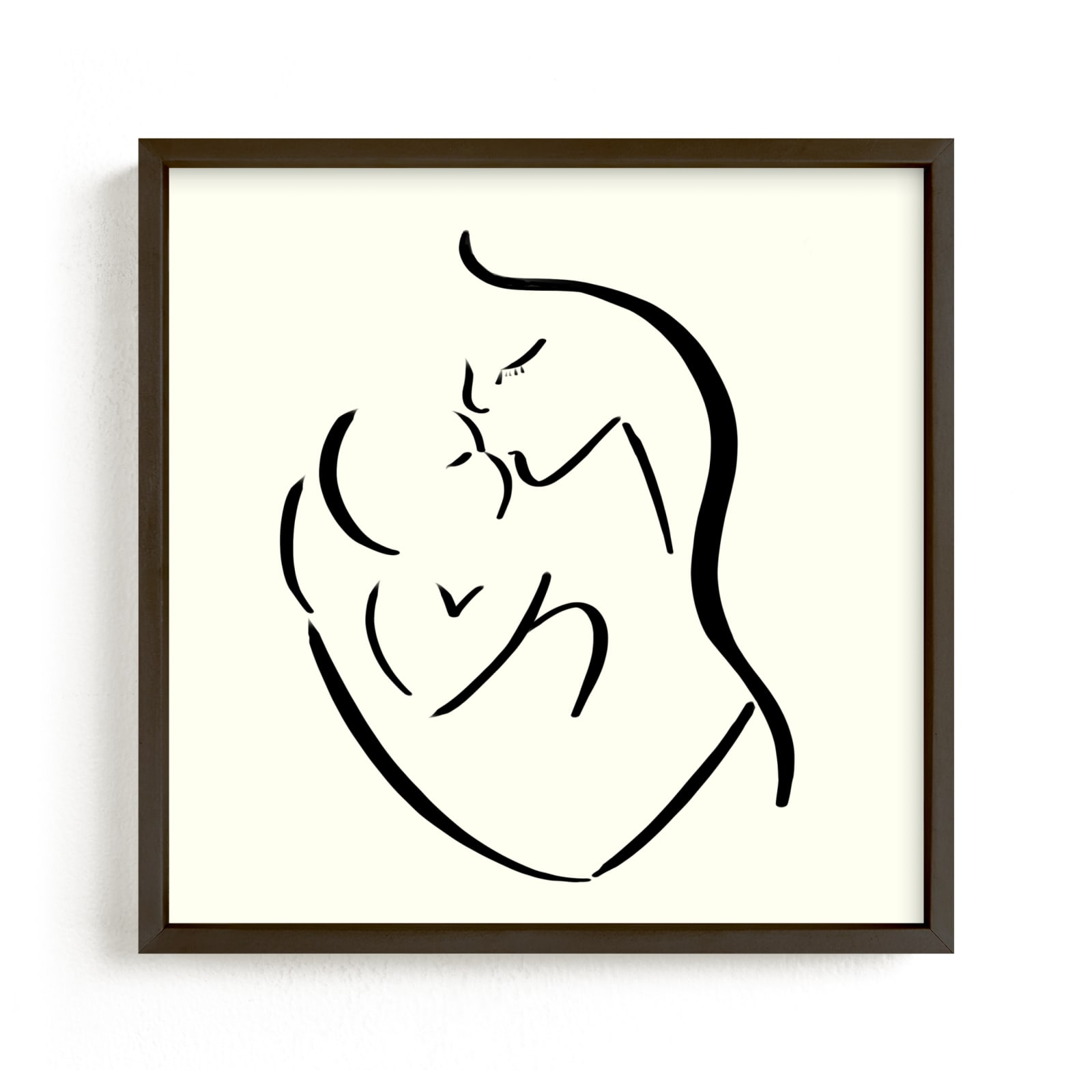 "Mama's arms" - Limited Edition Art Print by Keely Norton Owendoff in beautiful frame options and a variety of sizes.