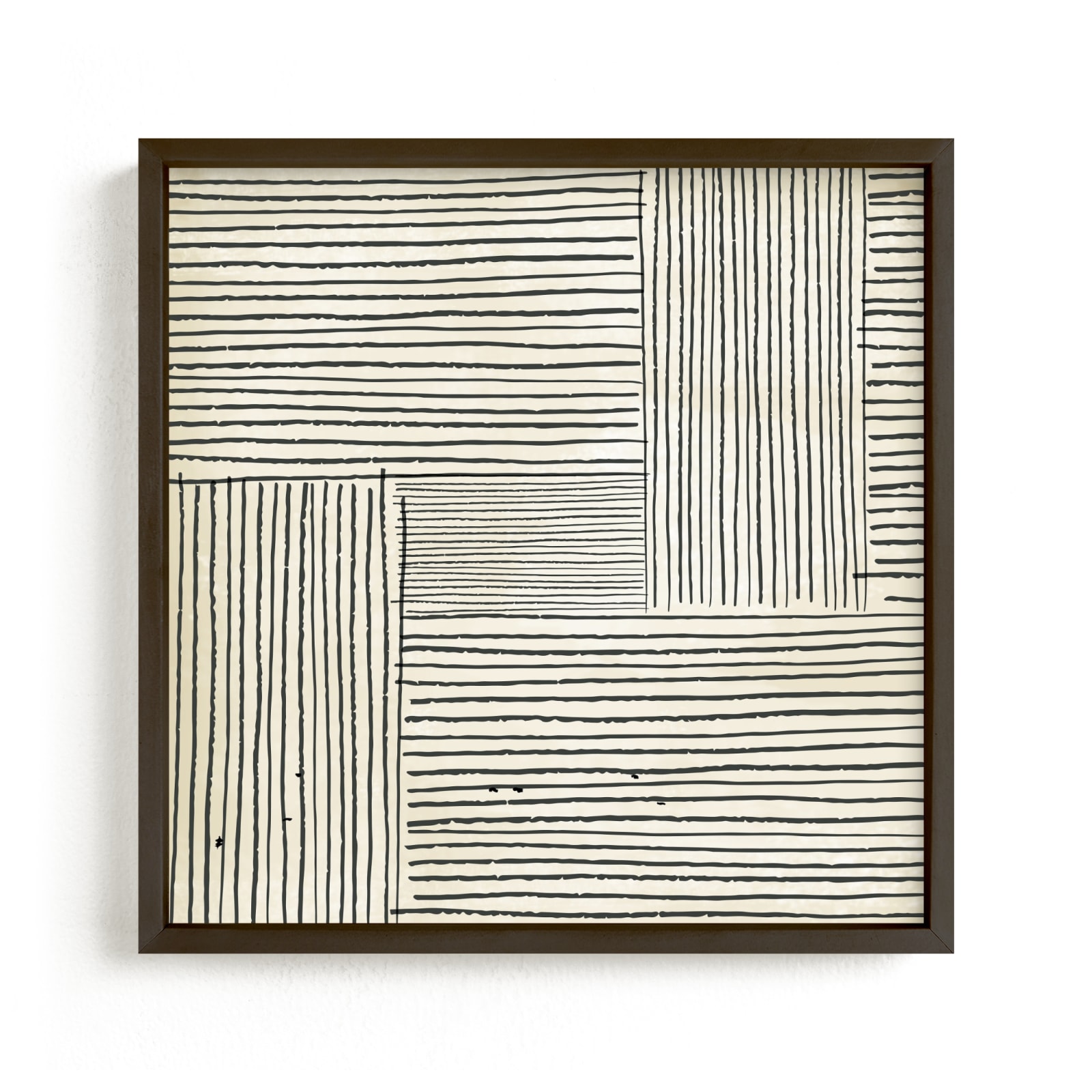 "Sketchy Lines #01" - Art Print by Katie Zimpel in beautiful frame options and a variety of sizes.
