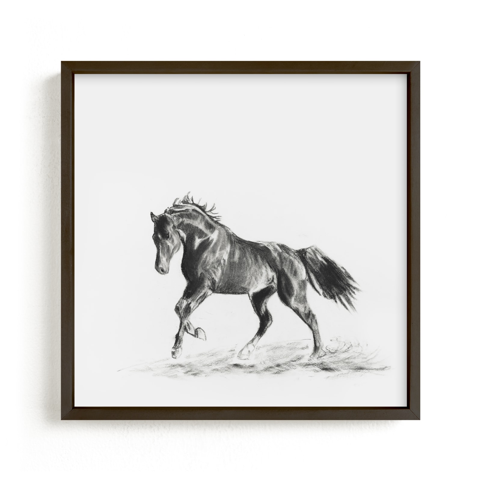 "Horse Study 2" - Art Print by Ramnik Velji in beautiful frame options and a variety of sizes.