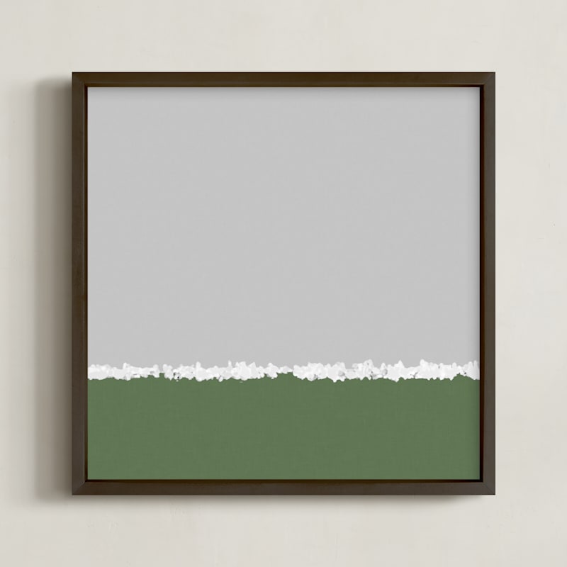 "Snow Geese in Abstract" by Lauren Manas in beautiful frame options and a variety of sizes.