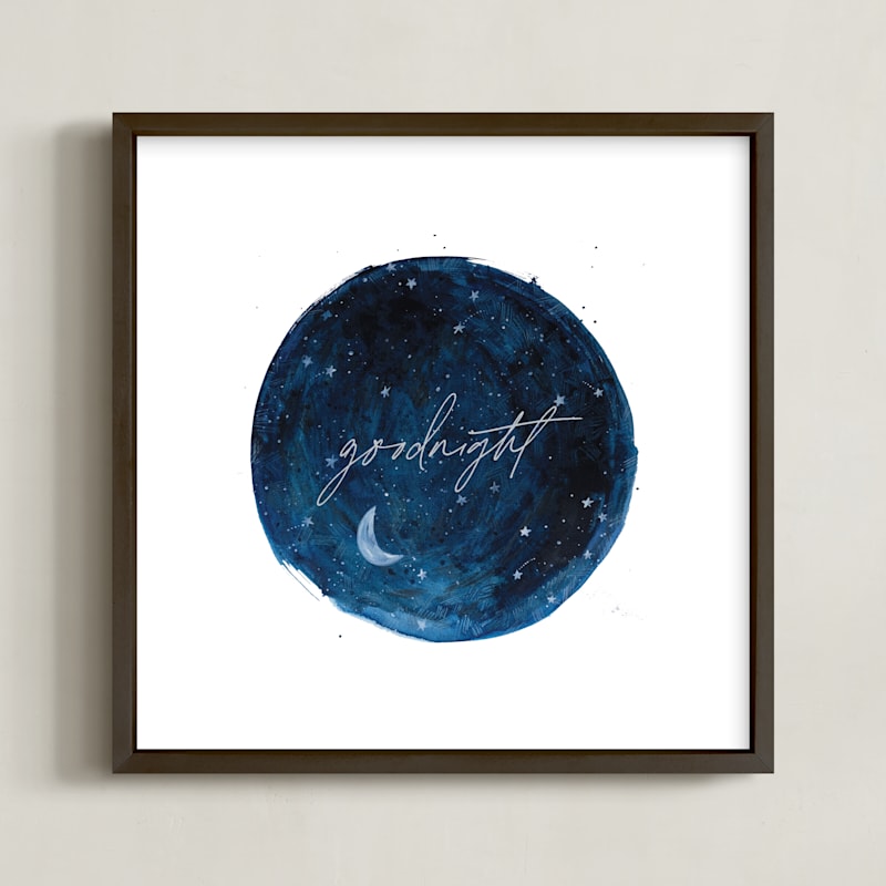 "Constellations" - Limited Edition Art Print by Krissy Bengtson in beautiful frame options and a variety of sizes.