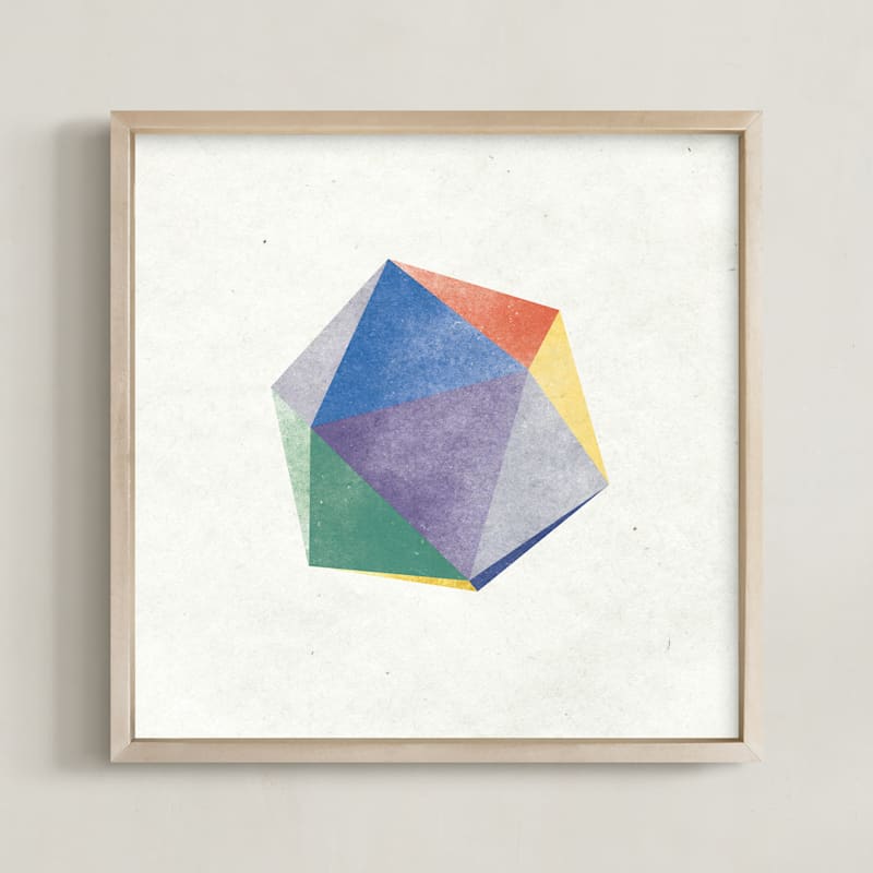dreamy icosahedron Children's Art Prints by Sumak Studio | Minted