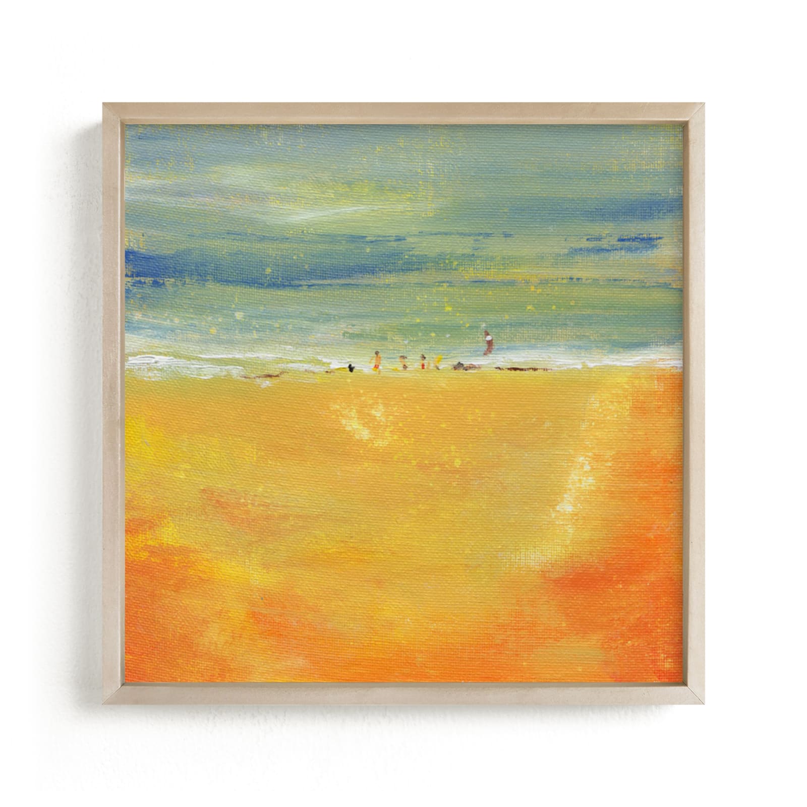 "Beached" - Art Print by Lindsay Megahed in beautiful frame options and a variety of sizes.