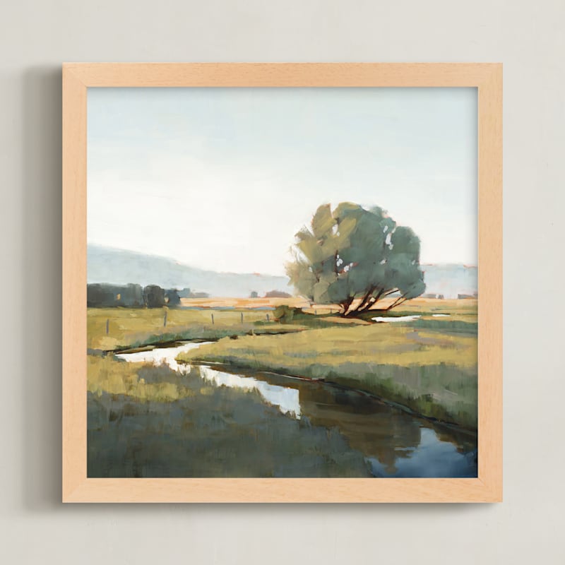 "Peace Like a River" - Limited Edition Art Print by Rachel Nelson in beautiful frame options and a variety of sizes.
