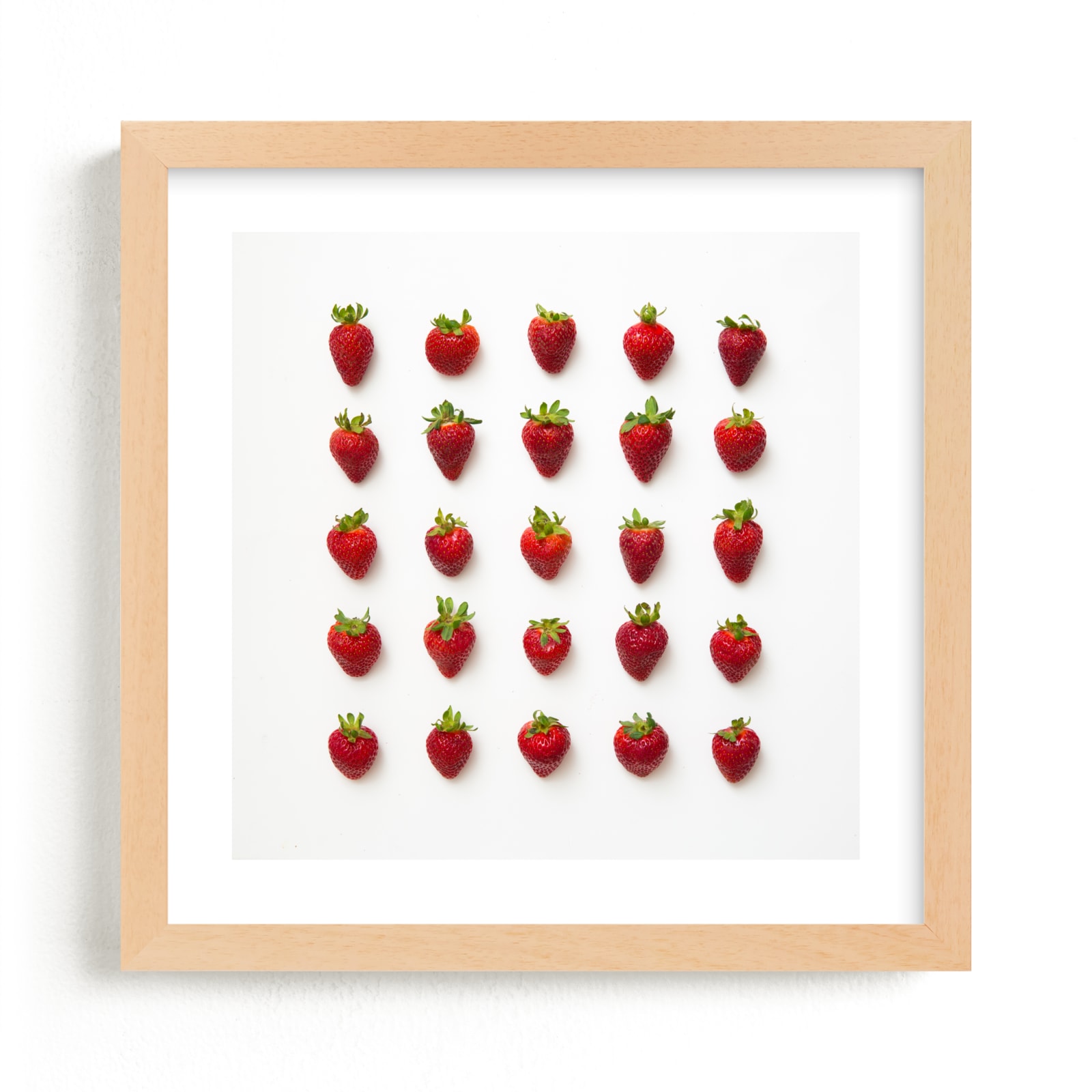 "Strawberries" - Limited Edition Art Print by Heather Deffense in beautiful frame options and a variety of sizes.