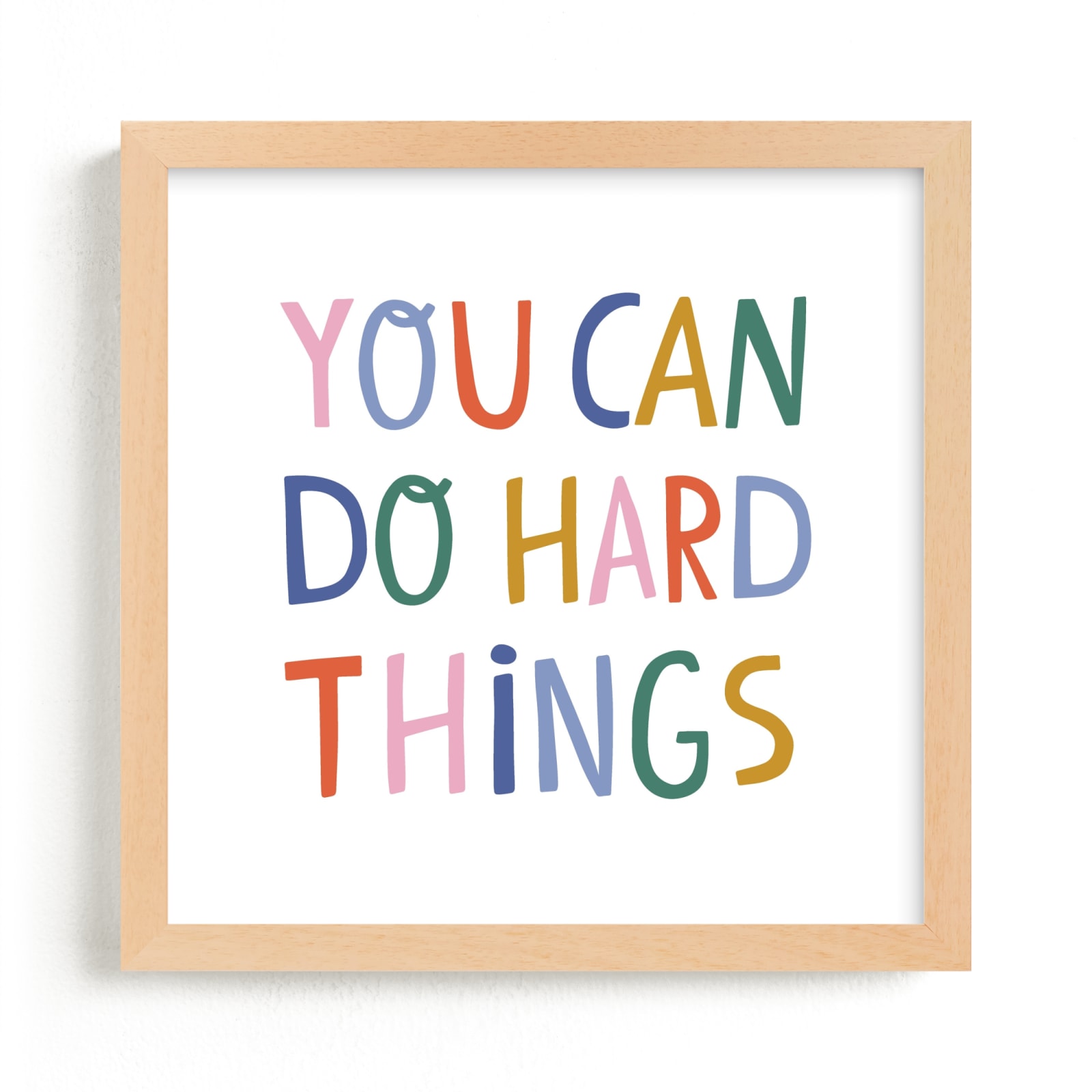 "You can" - Limited Edition Art Print by Nadia Hassan in beautiful frame options and a variety of sizes.