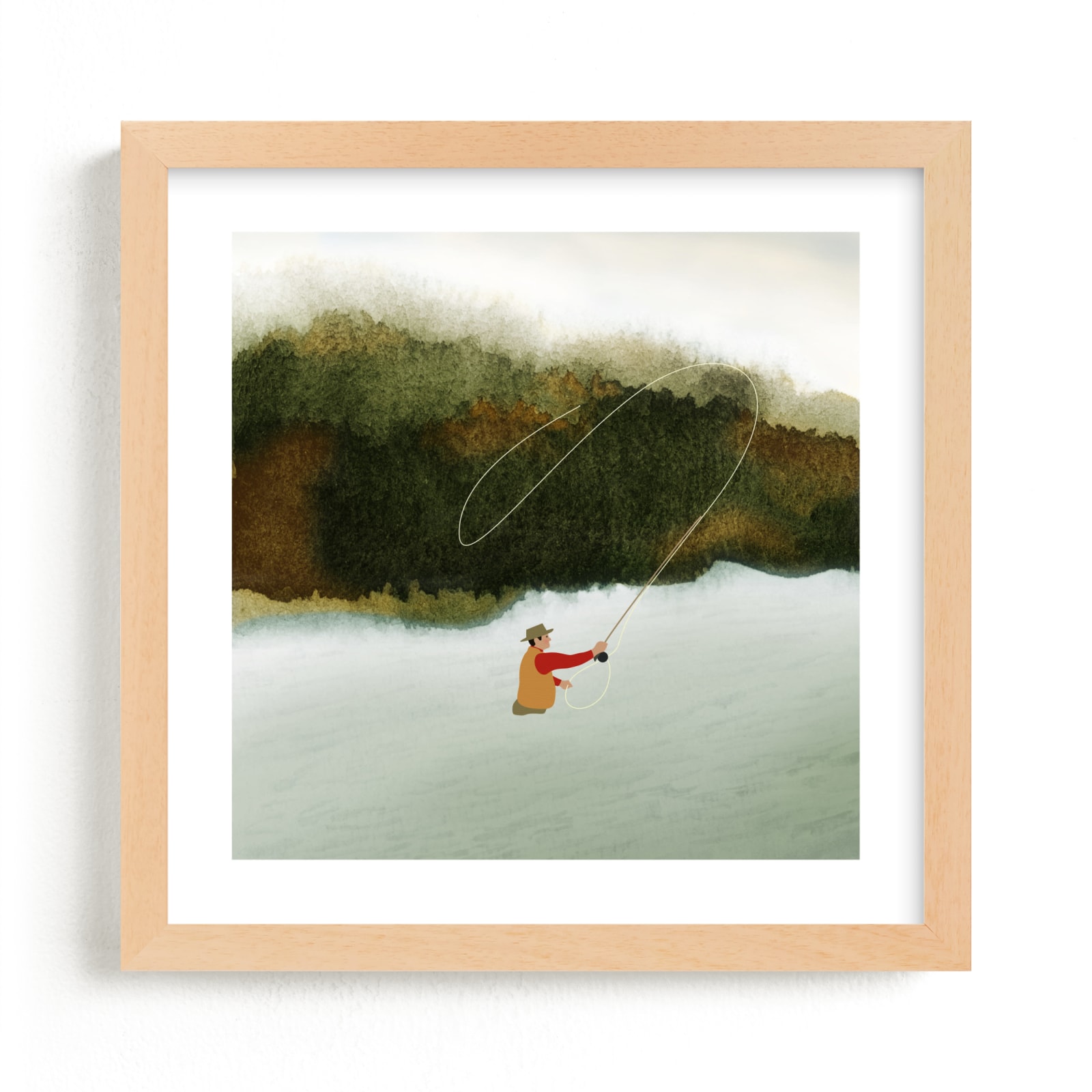 "Cast of One" - Limited Edition Art Print by Shannon in beautiful frame options and a variety of sizes.