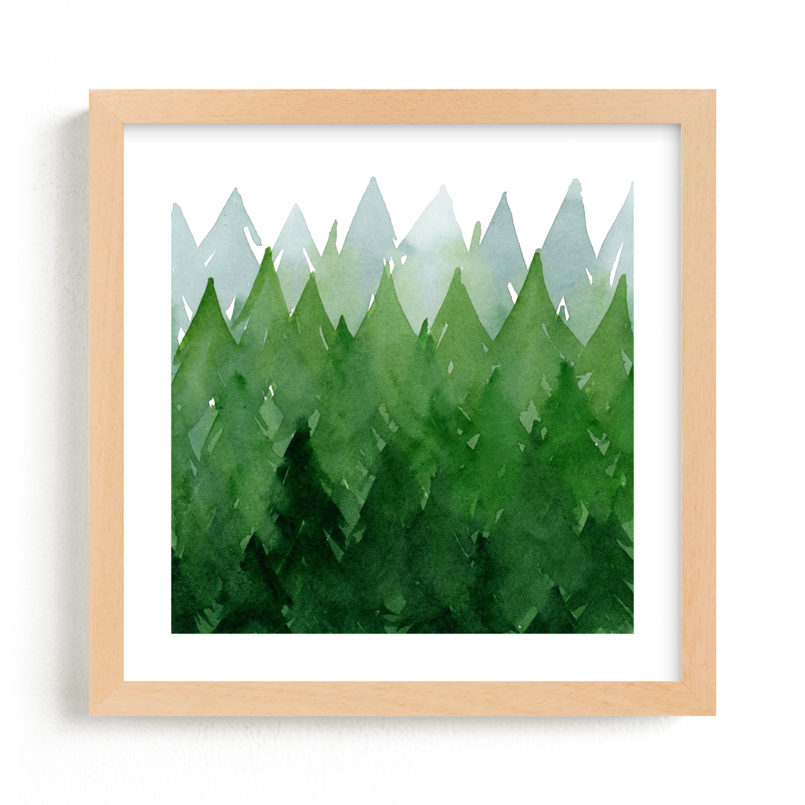"Forest" - Limited Edition Art Print by Priscilla Lee in beautiful frame options and a variety of sizes.