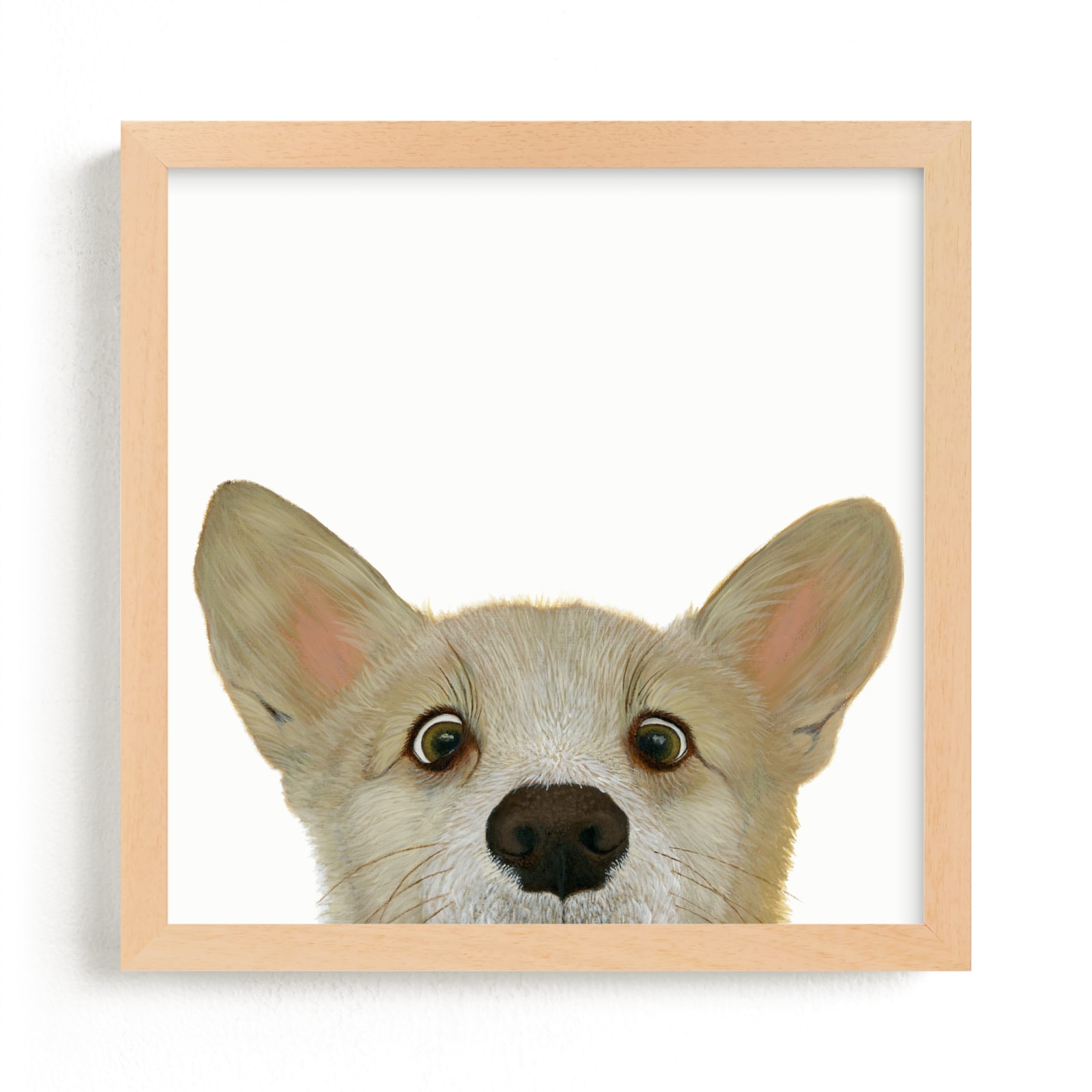 "Is That Chicken?" - Art Print by Deborah Chou in beautiful frame options and a variety of sizes.
