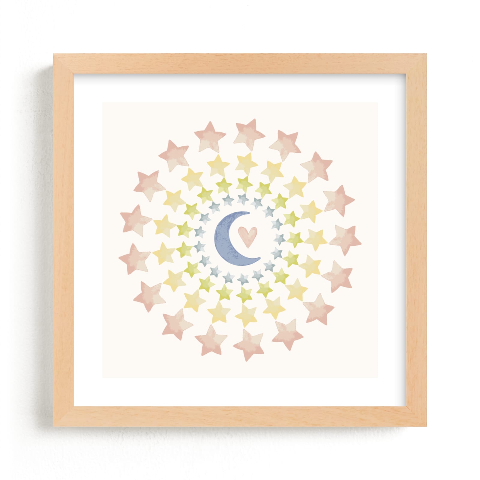 "Stars Align" - Art Print by Tina Faselli in beautiful frame options and a variety of sizes.