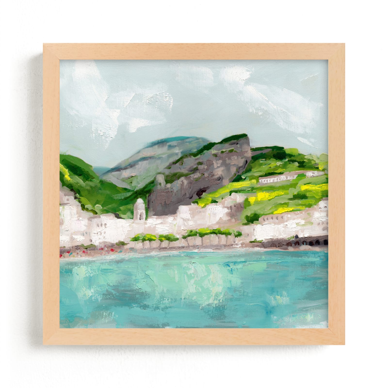"Amalfi Dreams I" by Holly Whitcomb in beautiful frame options and a variety of sizes.