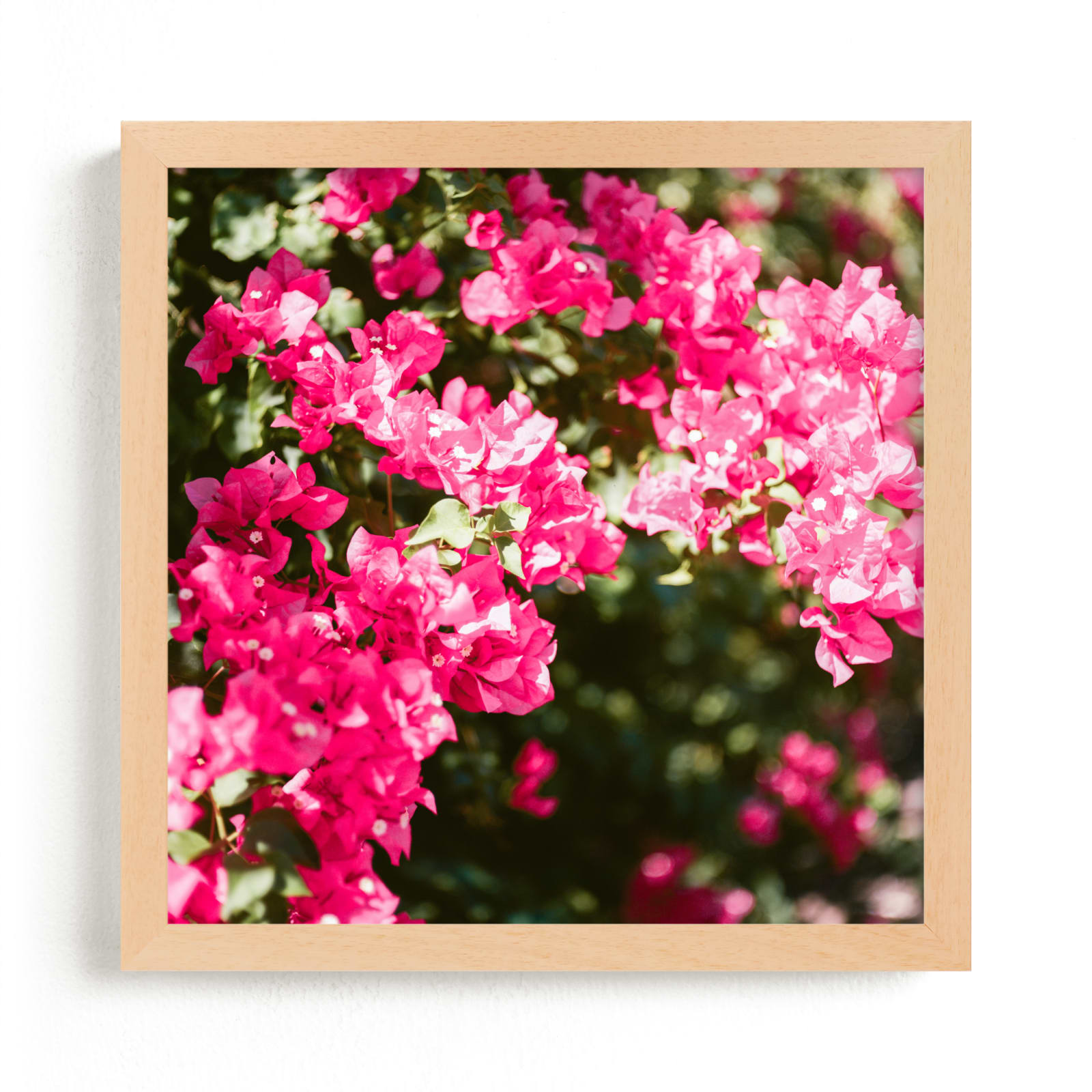 "Pink Flora" by Karly Rose Sahr in beautiful frame options and a variety of sizes.