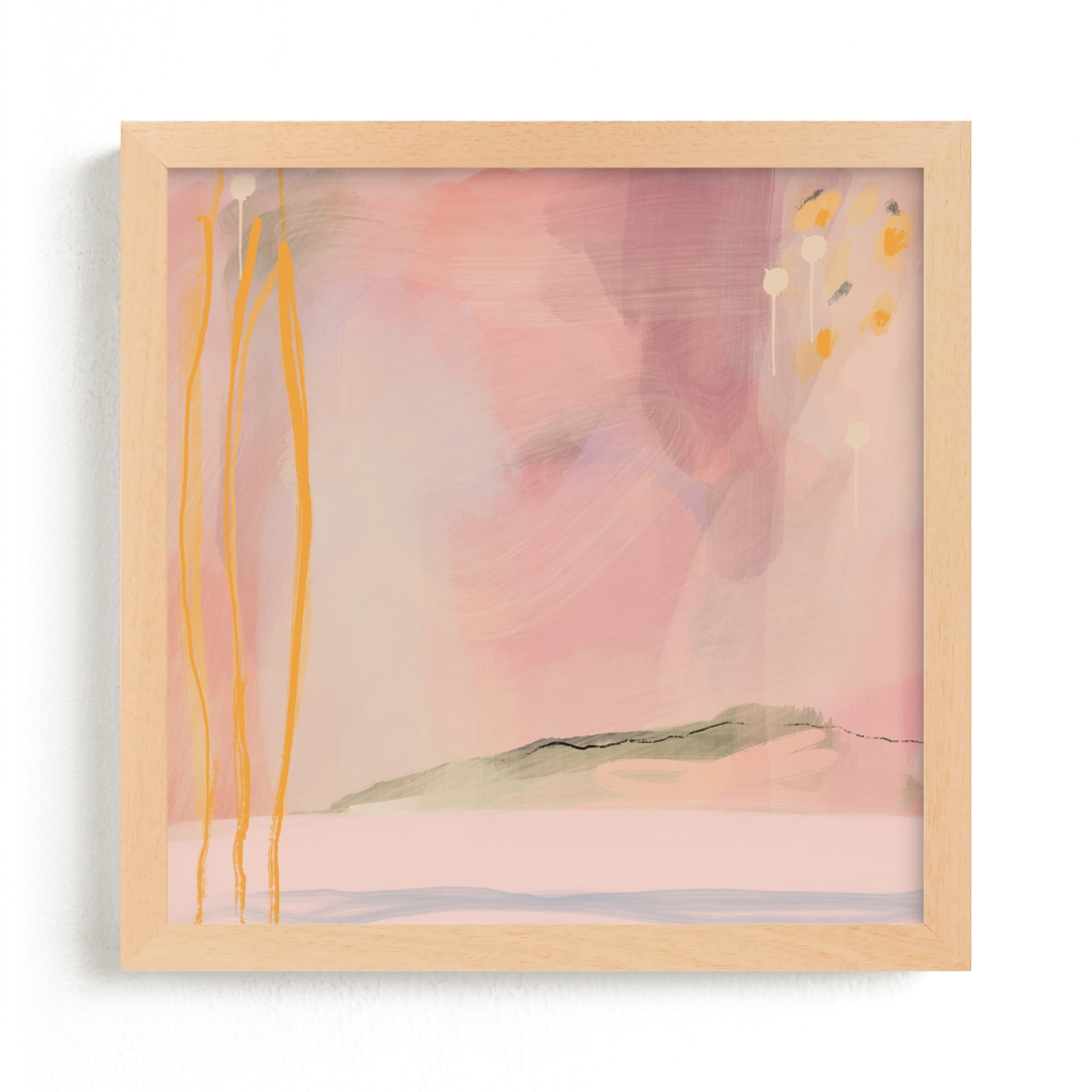 "Blush Heavens" by Christine Copeland in beautiful frame options and a variety of sizes.