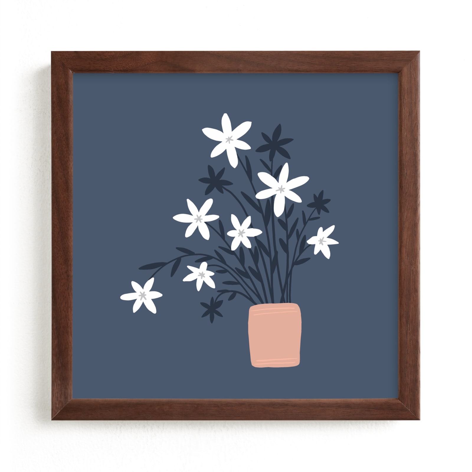 "Wildflower Bunch" - Limited Edition Art Print by Betsy Siber in beautiful frame options and a variety of sizes.