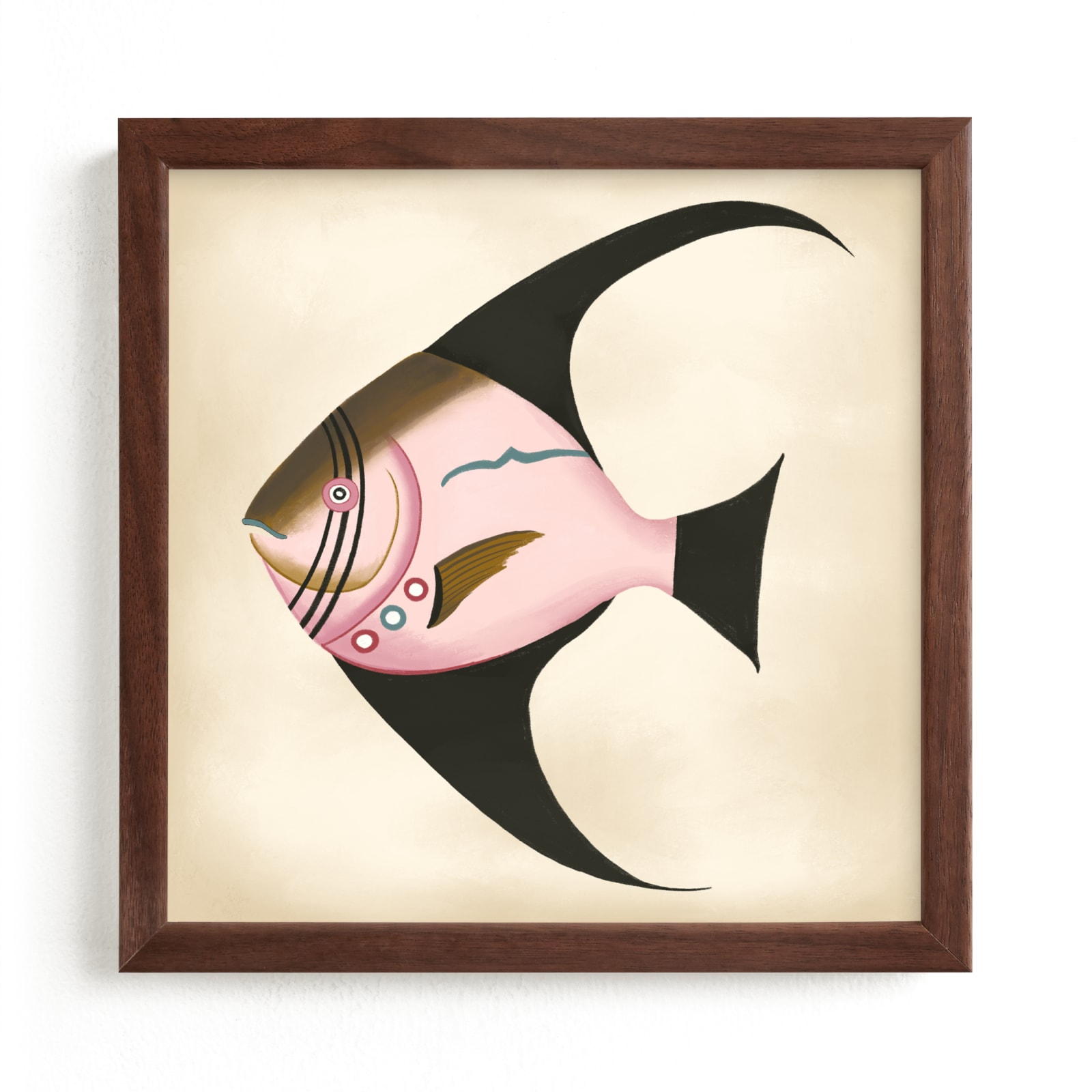 "Poissons No. 2" by Jessie Burch in beautiful frame options and a variety of sizes.