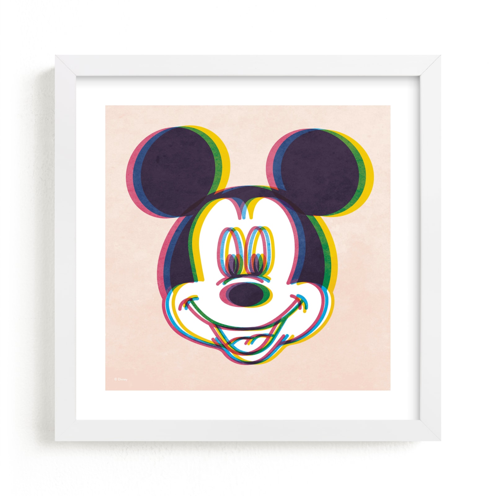 "Disney's Mickey Glitch" - Limited Edition Art Print by Igor in beautiful frame options and a variety of sizes.