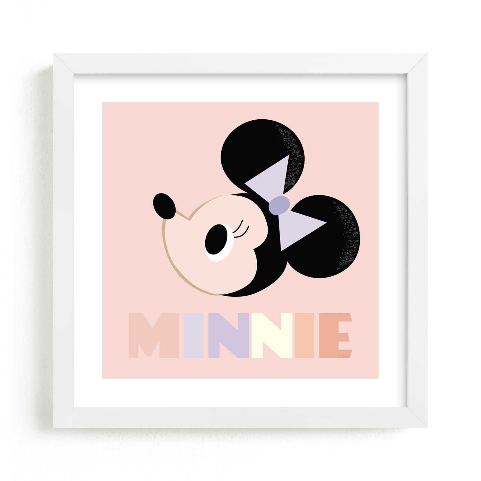"Disney's Minnie Mouse" - Limited Edition Art Print by Angela Thompson in beautiful frame options and a variety of sizes.