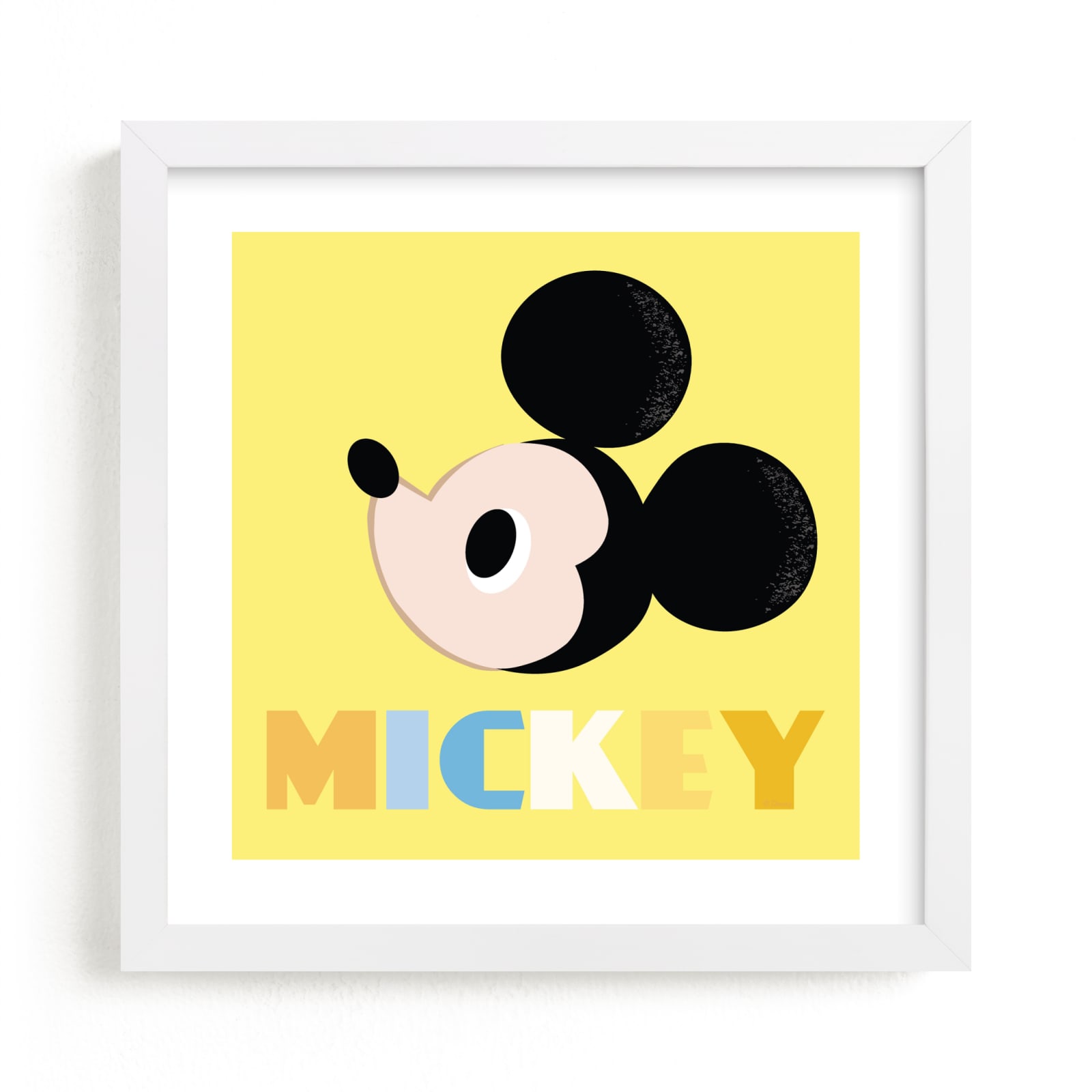 "Disney's Mickey Mouse" - Limited Edition Art Print by Angela Thompson in beautiful frame options and a variety of sizes.