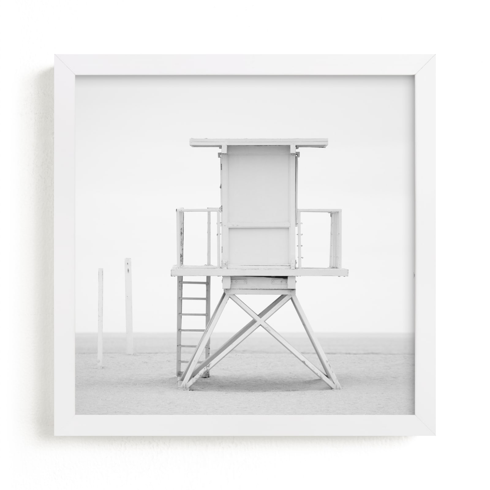 "Iconic Lifeguard tower" - Limited Edition Art Print by Kate Houlihan Photography in beautiful frame options and a variety of sizes.