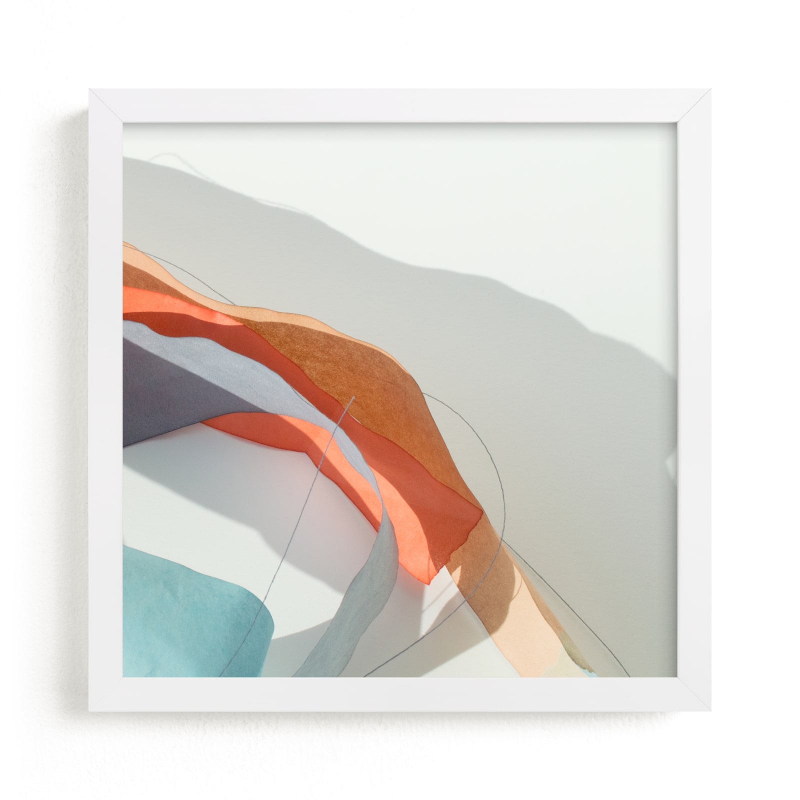 "Meanderings 11" - Limited Edition Art Print by Jenny Phillips in beautiful frame options and a variety of sizes.
