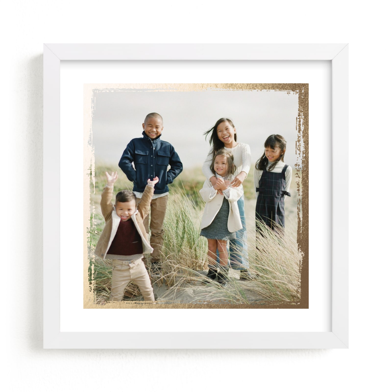 "Rustic Edges" - Foil Pressed Photo Art Print by cambria in beautiful frame options and a variety of sizes.