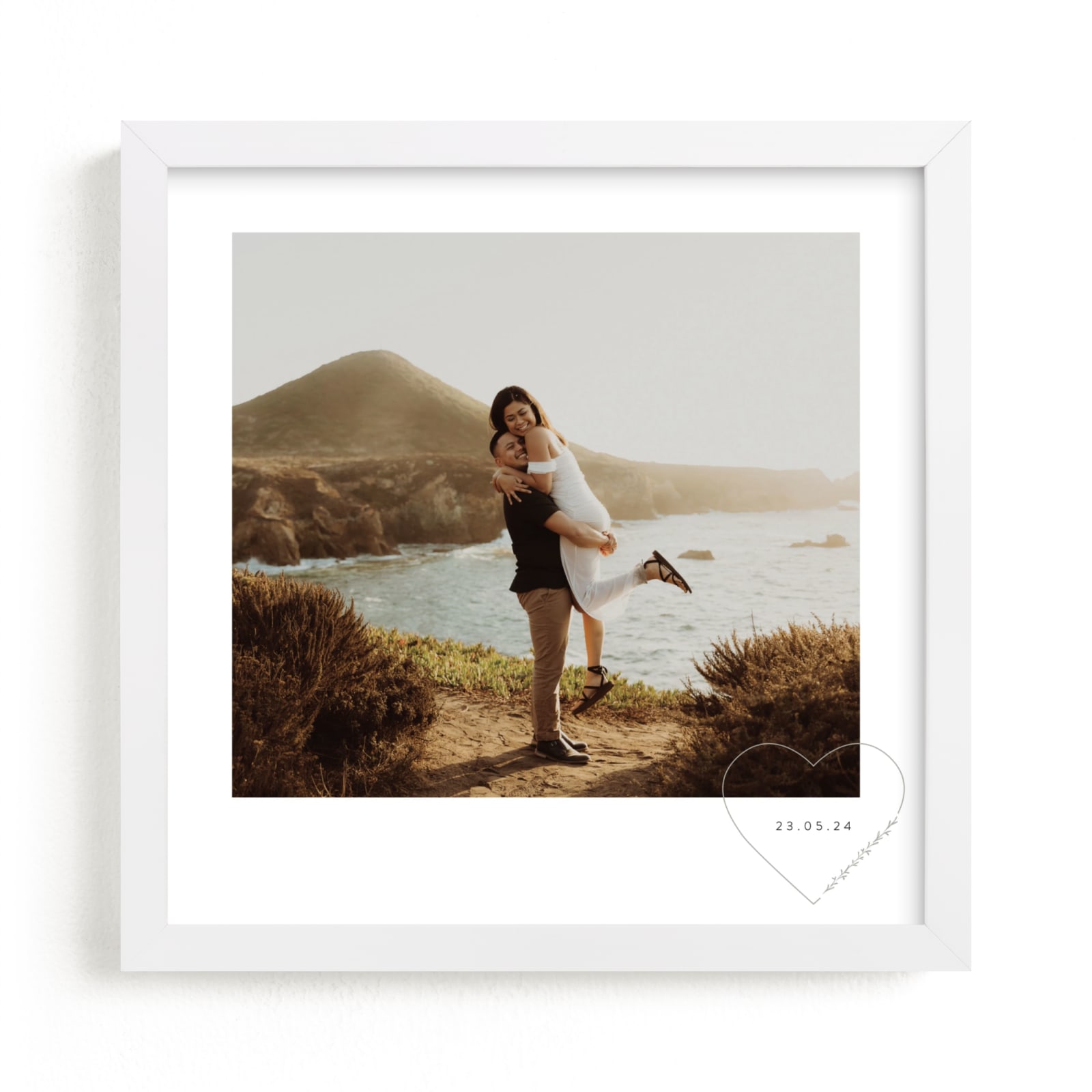 "I Heart You" - Custom Photo Art by Susanne Kasielke in beautiful frame options and a variety of sizes.