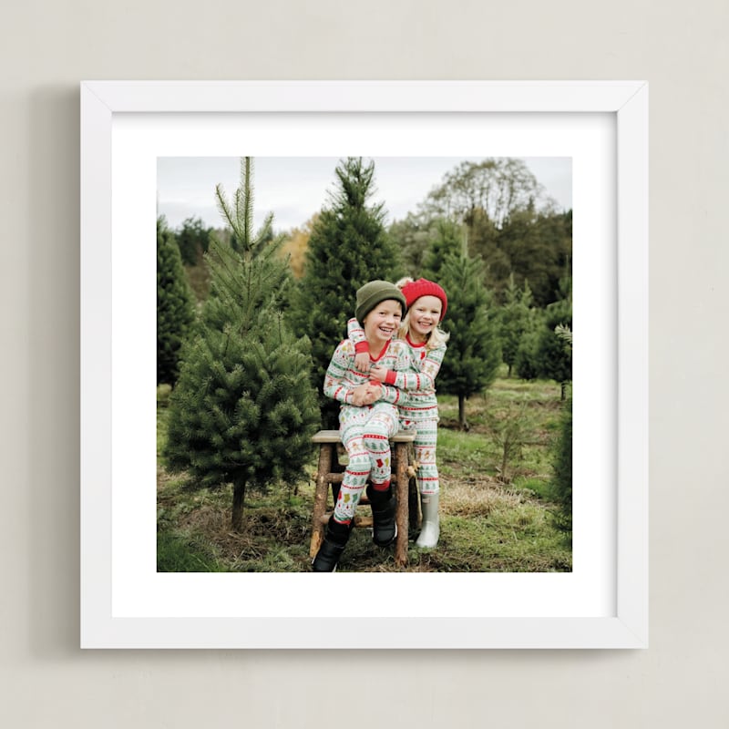 "The Big Picture: Holiday Framed Photo" - Custom Photo Art by Minted Custom in beautiful frame options and a variety of sizes.